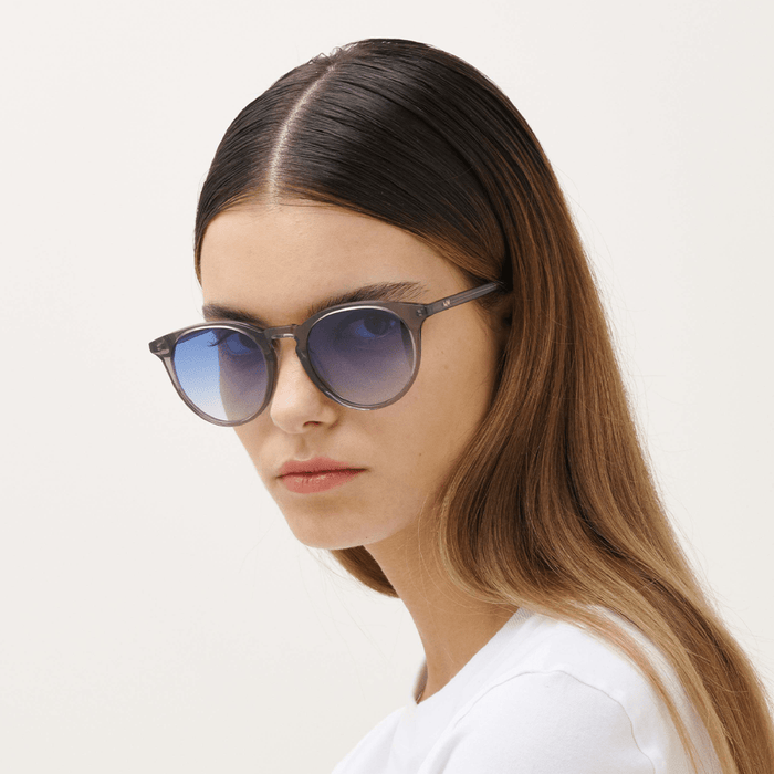 NEW DEPP Grey Crystal Blue Sunglasses by Messy Weekend - PUNCH Watch & Eyewear - MESSY WEEKEND
