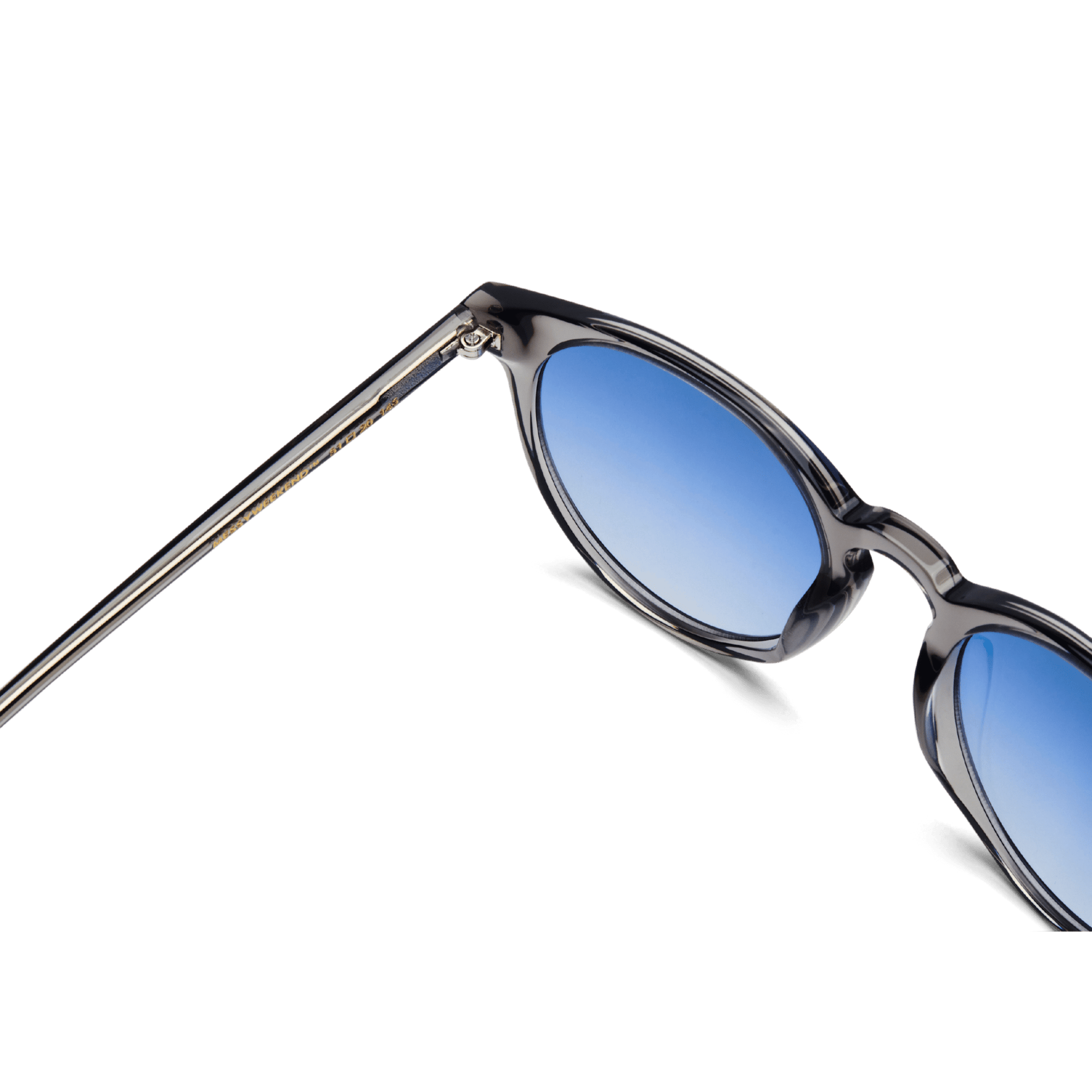 NEW DEPP Grey Crystal Blue Sunglasses by Messy Weekend - PUNCH Watch & Eyewear - MESSY WEEKEND