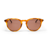 Messy Weekend New Depp Round Sunglasses - Havana Tortoise
