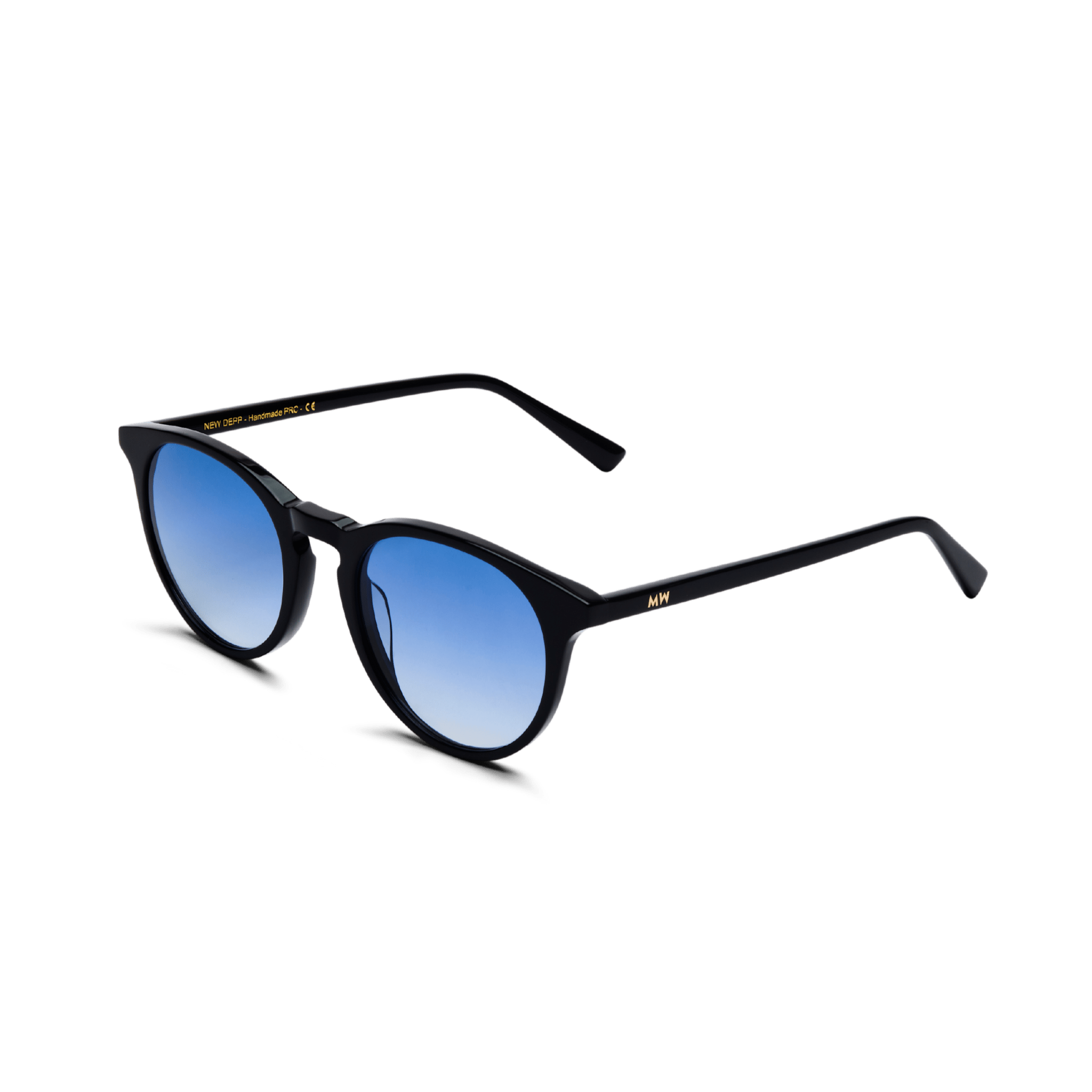 NEW DEPP Black Gradient Blue Sunglasses by Messy Weekend - PUNCH Watch & Eyewear - MESSY WEEKEND