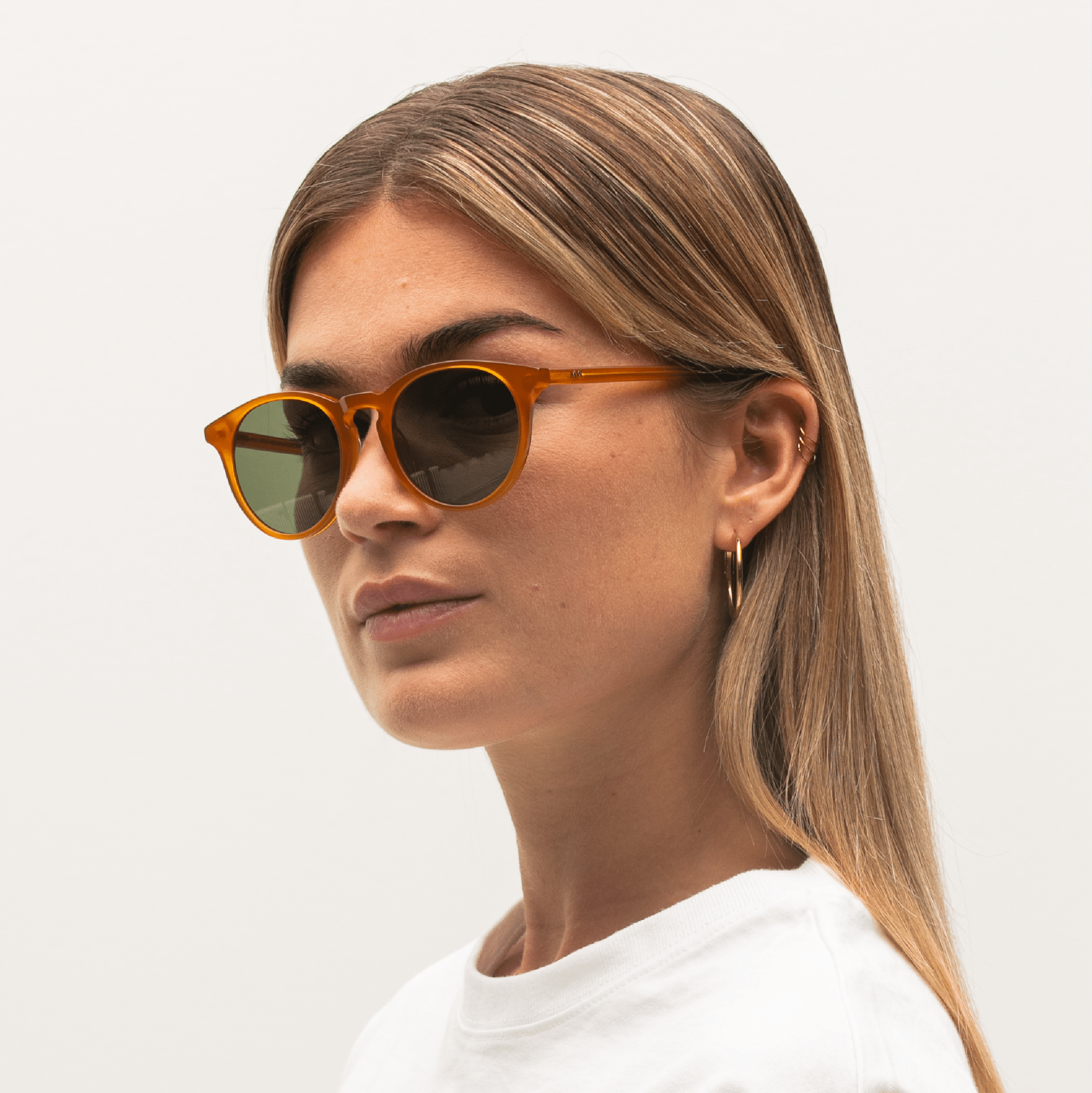 NEW DEPP Amber Green Sunglasses by Messy Weekend - PUNCH Watch & Eyewear - MESSY WEEKEND