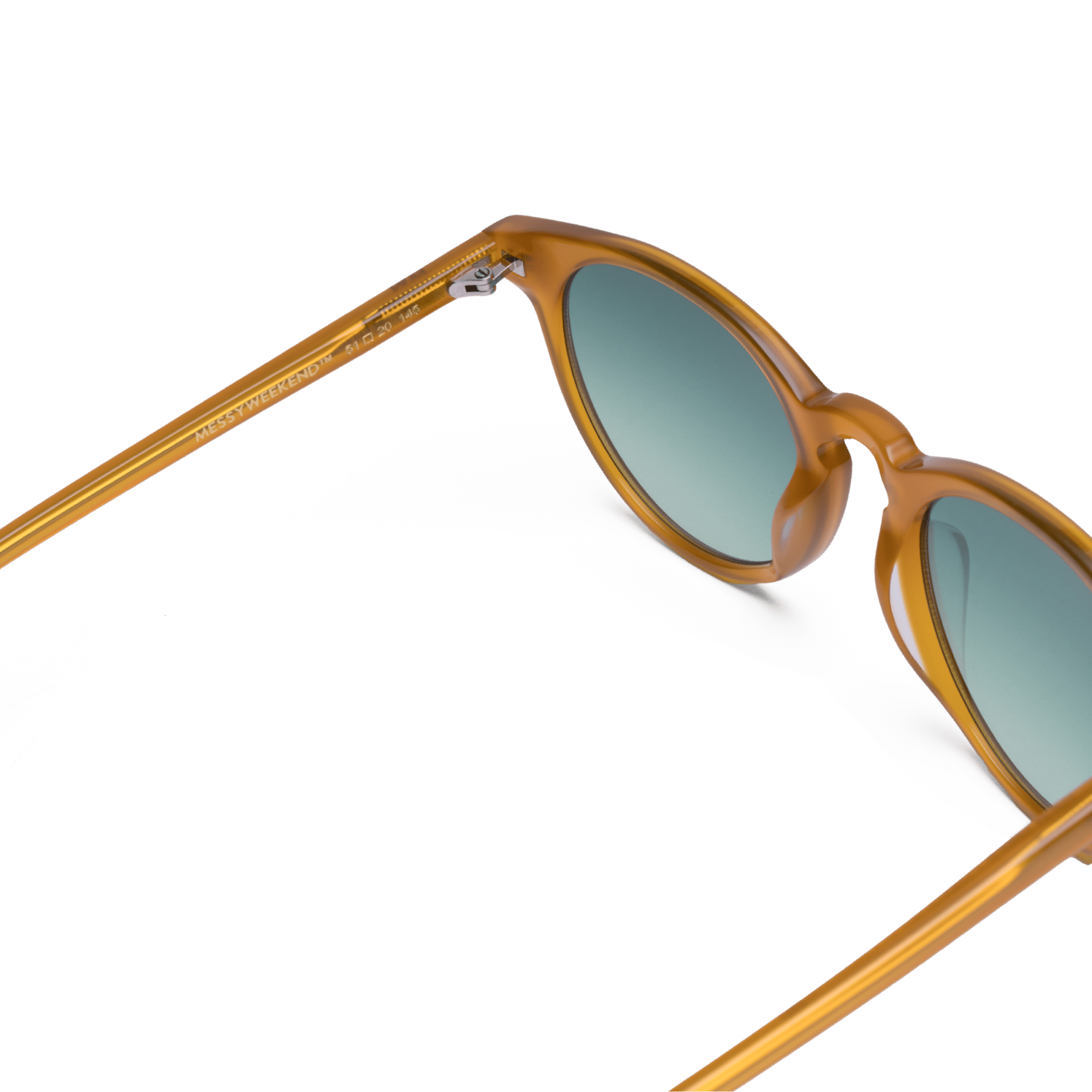 NEW DEPP Amber Green Sunglasses by Messy Weekend - PUNCH Watch & Eyewear - MESSY WEEKEND