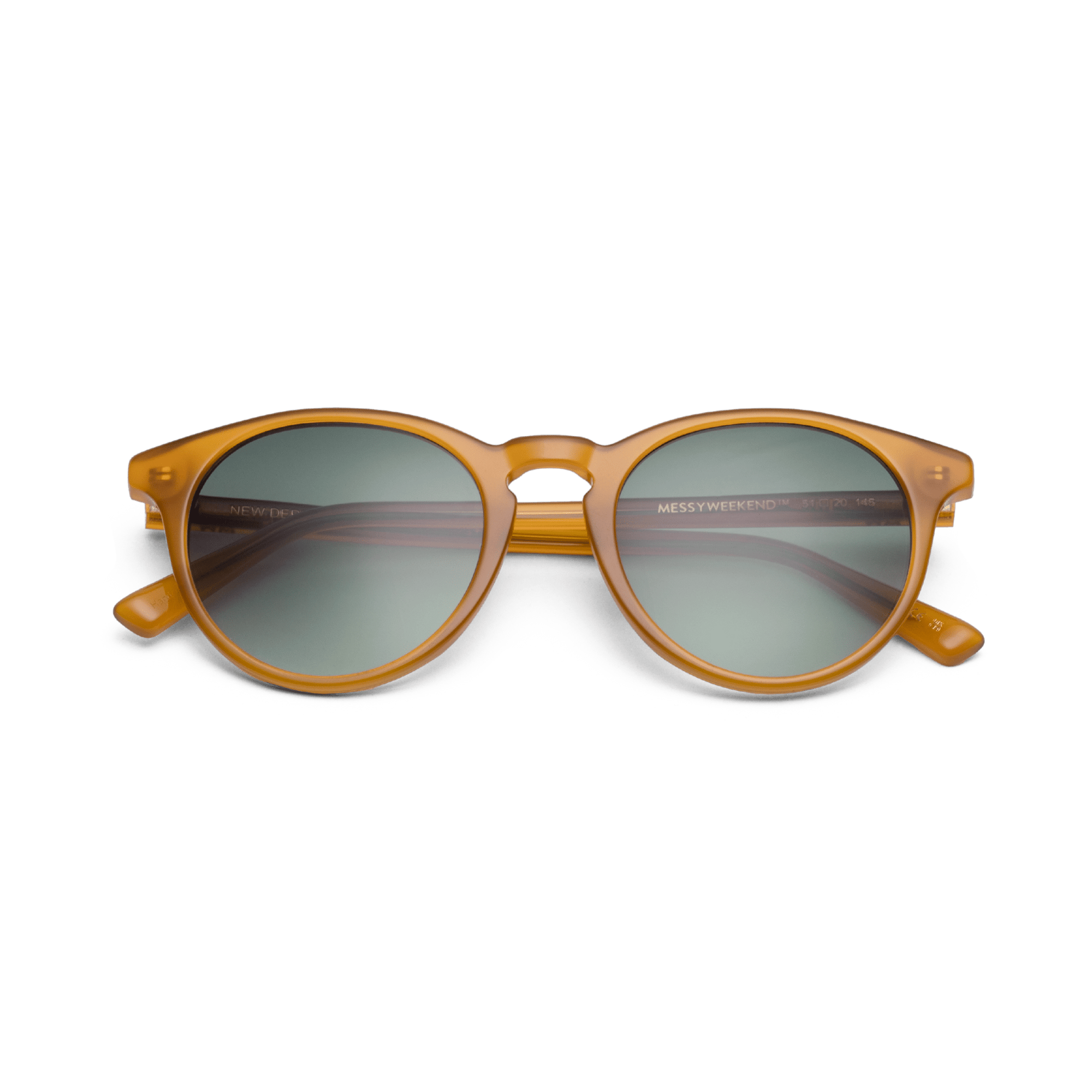 NEW DEPP Amber Green Sunglasses by Messy Weekend - PUNCH Watch & Eyewear - MESSY WEEKEND