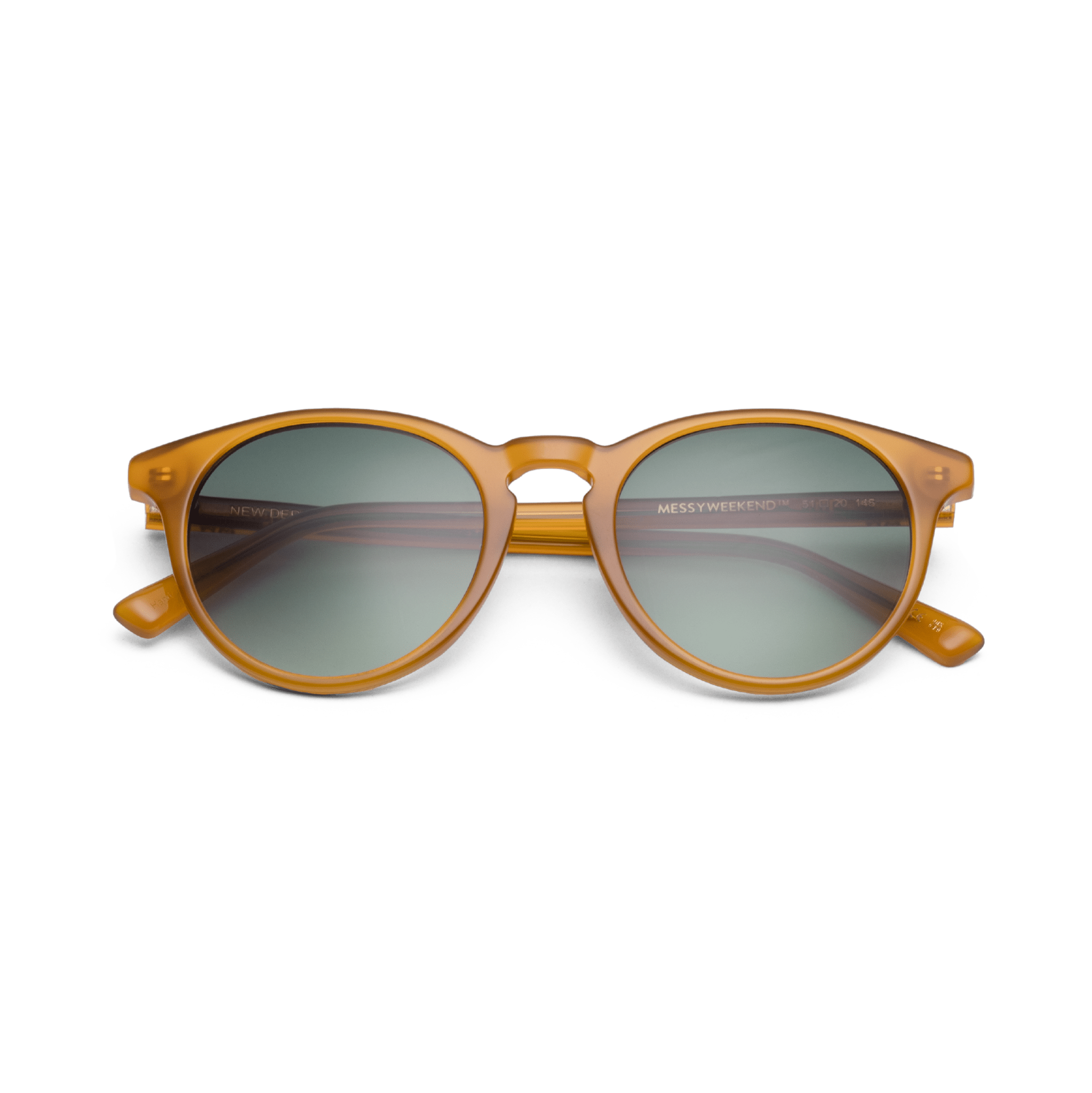 NEW DEPP Amber Green Sunglasses by Messy Weekend - PUNCH Watch & Eyewear - MESSY WEEKEND