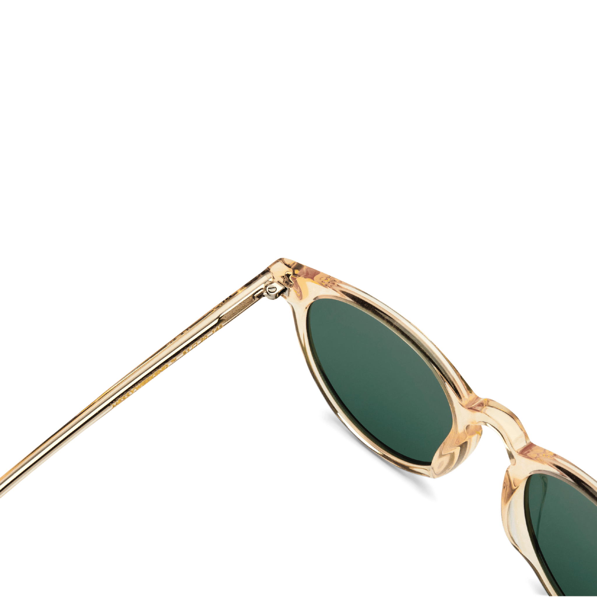 DEPP Champagne Green Sunglasses SMALL by Messy Weekend - PUNCH Watch & Eyewear - MESSY WEEKEND