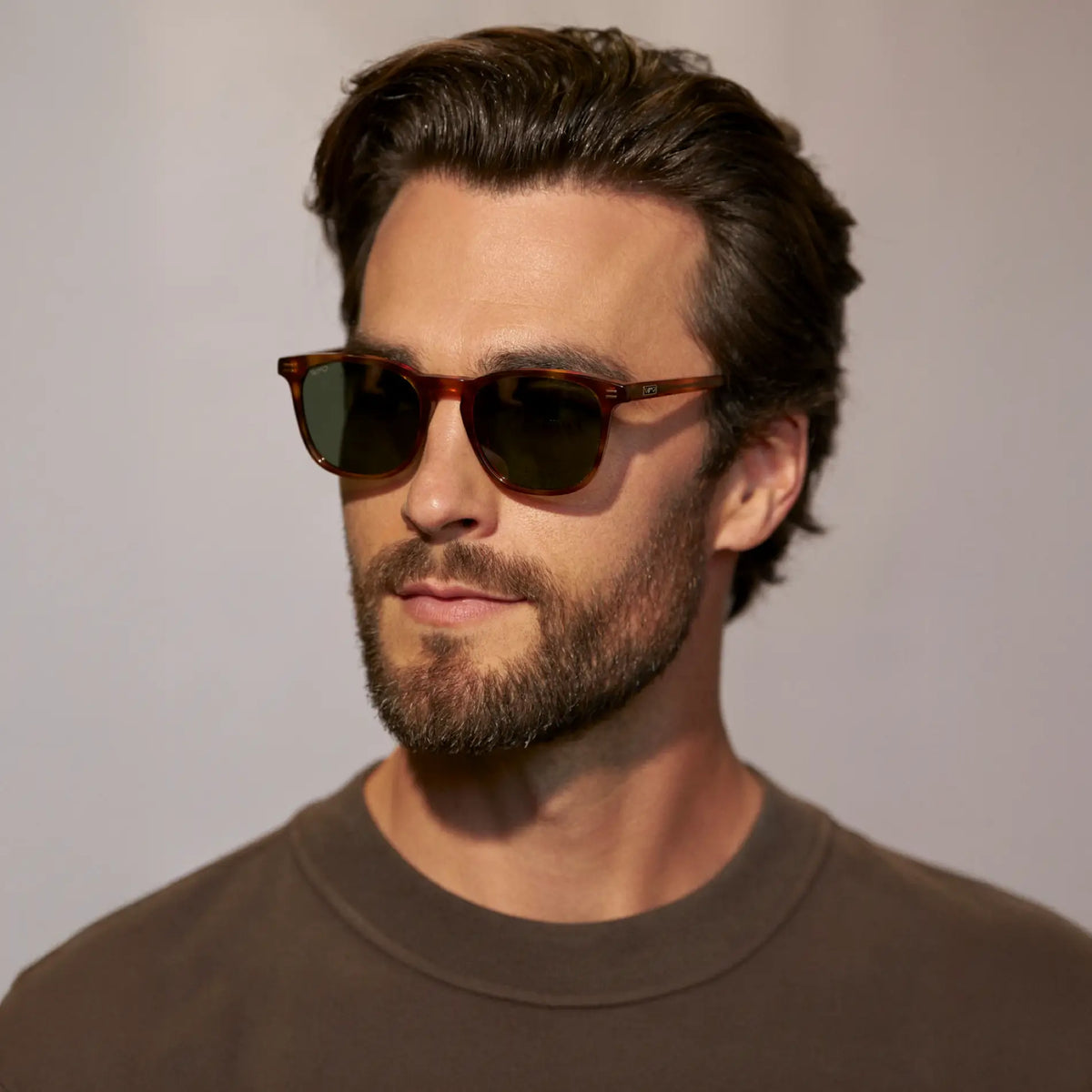 NICK Polarised Men's l Women's Sunglasses in Saddlewood Tortoise l WMP Eyewear