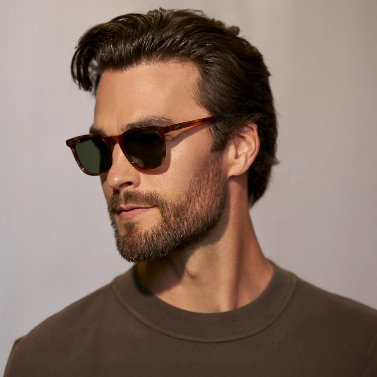 NICK Polarised Men's l Women's Sunglasses in Saddlewood Tortoise l WMP Eyewear