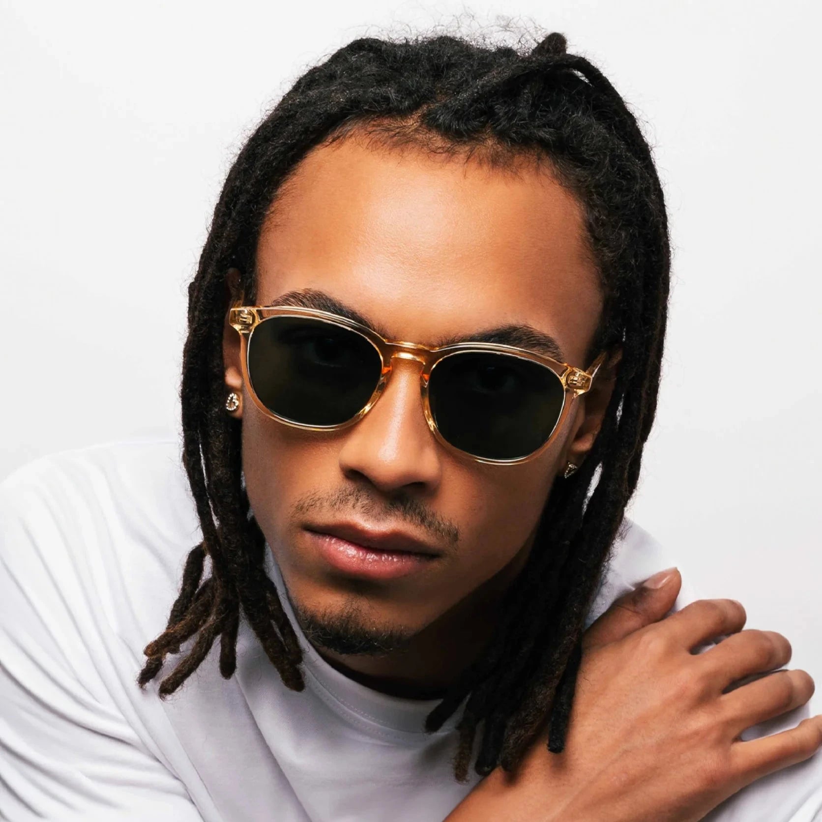 SEAN Champagne Green Sunglasses by Messy Weekend - PUNCH Watch & Eyewear - MESSY WEEKEND