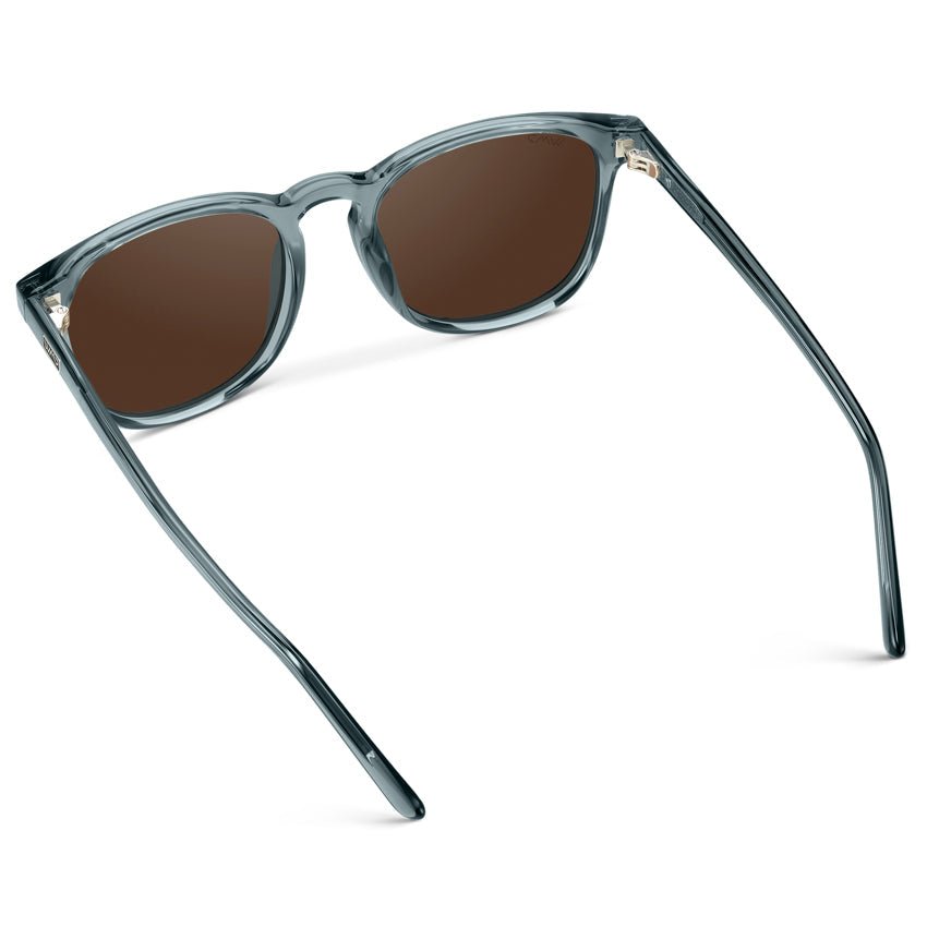 NICK Polarized Men's l Women's Sunglasses in Crystal Stone Blue by WMP Eyewear - PUNCH Watch & Eyewear - WMP Eyewear