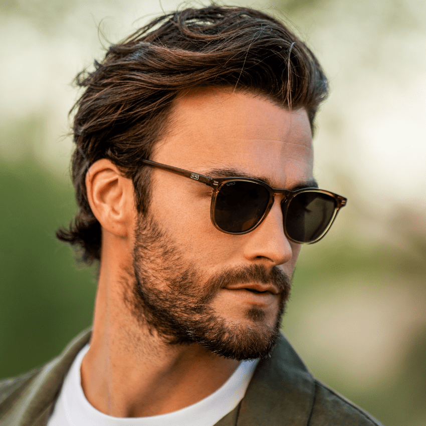 NICK Polarized Men's l Women's Sunglasses in Crystal Verde by WMP Eyewear - PUNCH Watch & Eyewear - WMP Eyewear