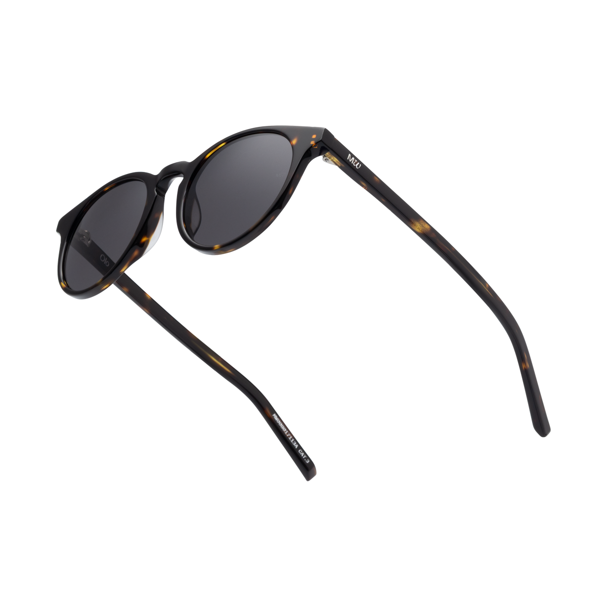 OLO Dark Havana Tortoise Round Acetate Sunglasses fmr Depp by Messy Weekend