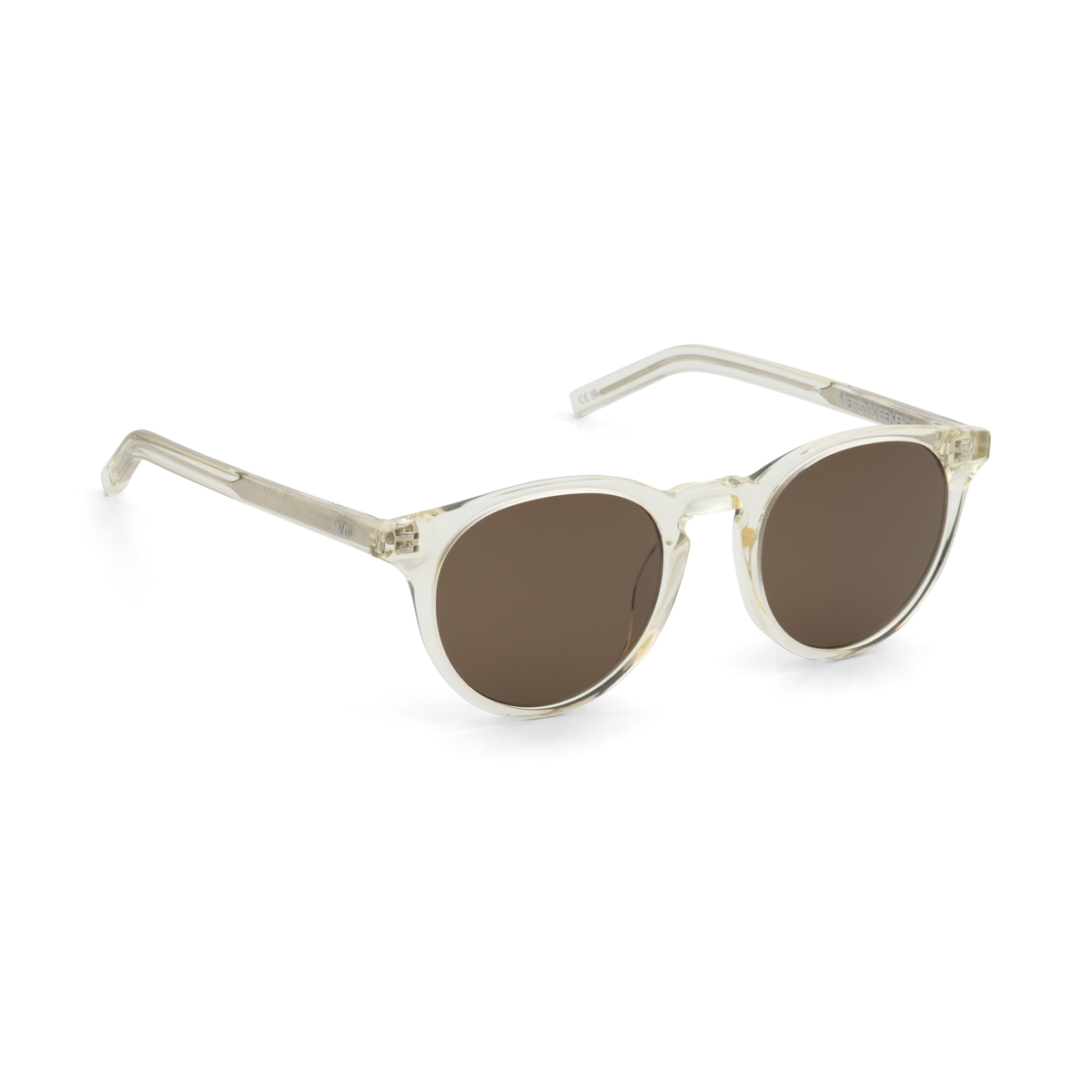 OLO Champagne Classic Round Acetate Sunglasses fmr Depp by Messy Weekend