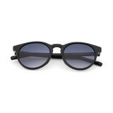 OMI Black Round Acetate Sunglasses fmr New Depp by Messy Weekend