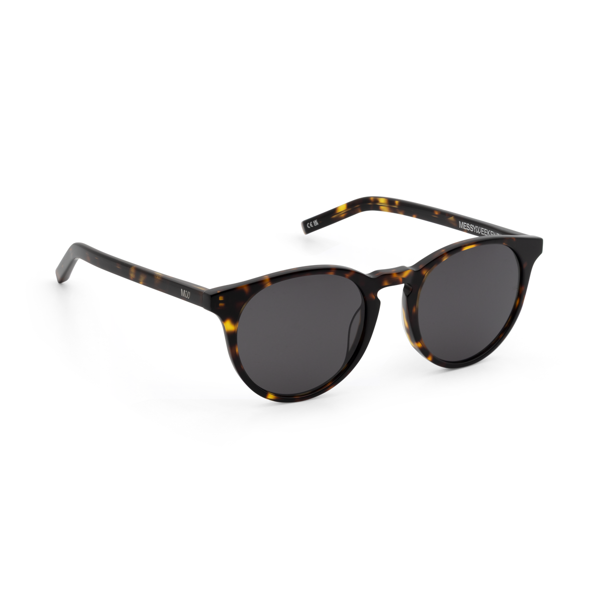 OMI Dark Havana Round Acetate Sunglasses fmr New Depp by Messy Weekend