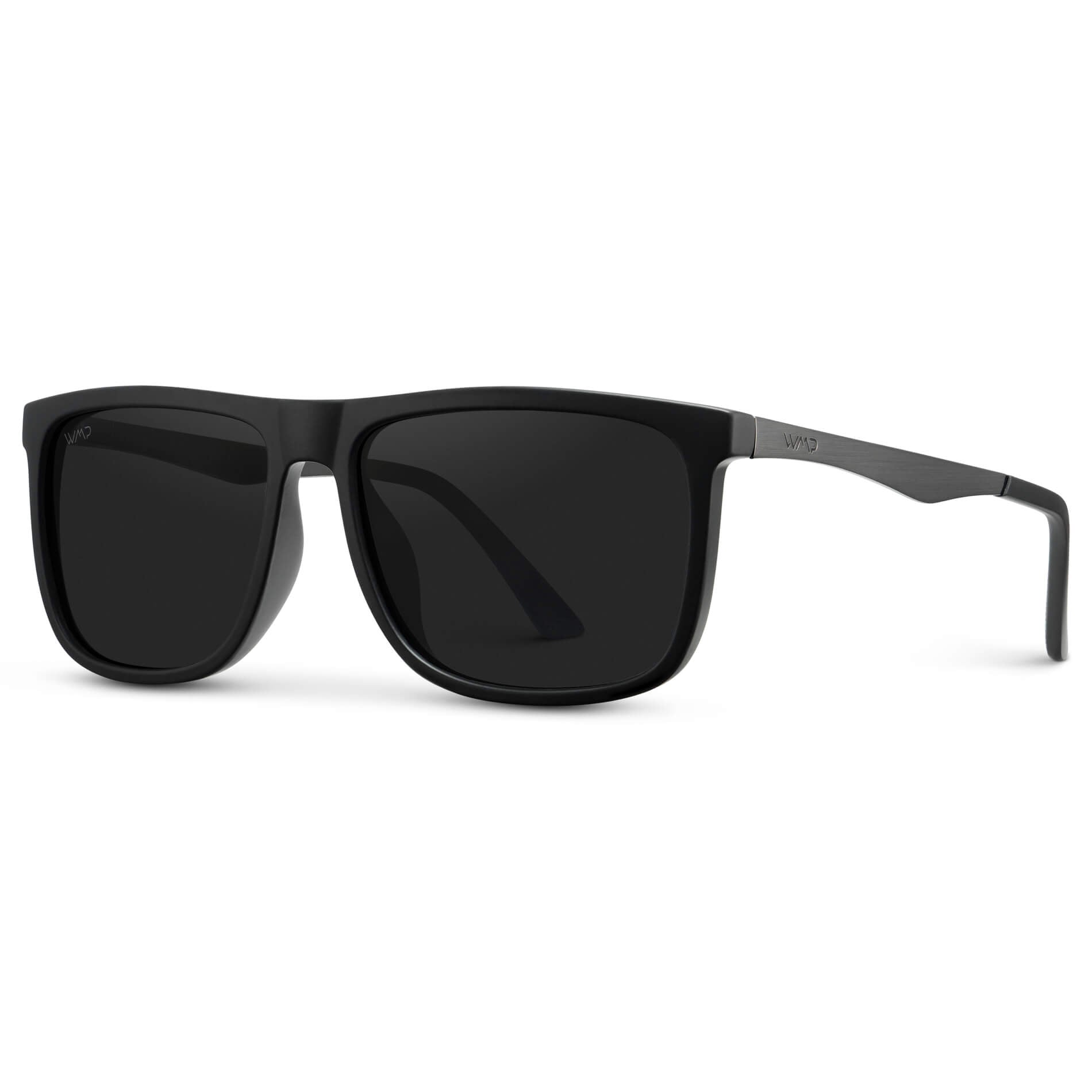 JACOB Rectangular Classic Men's Sunglasses in Jade Black by WMP Eyewear - PUNCH Watch & Eyewear - WMP Eyewear
