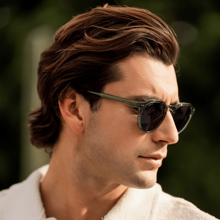 RALPH Rounded Polarized Men's Sunglasses in Crystal Agave by WMP Eyewear - PUNCH Watch & Eyewear - WMP Eyewear