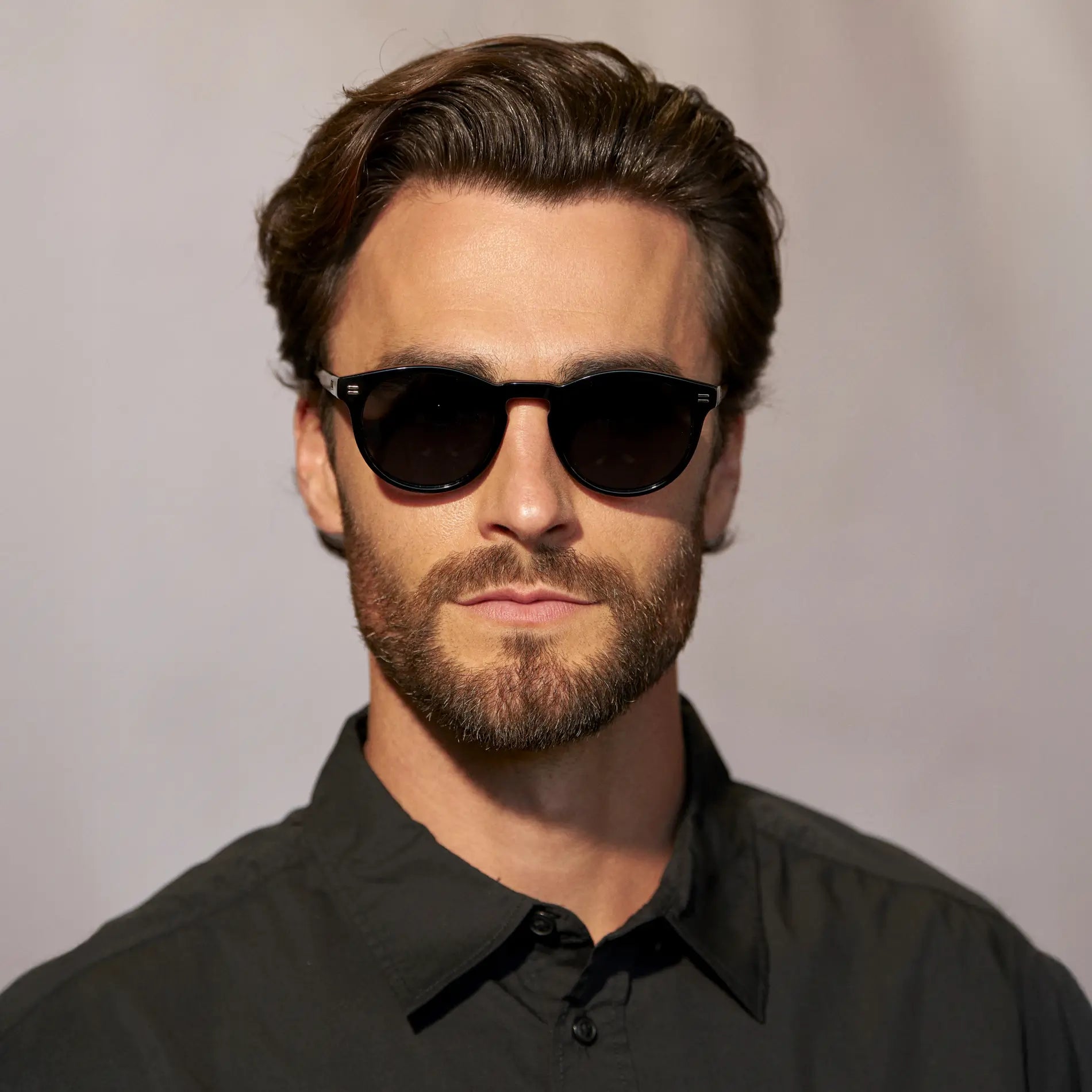 RHODES Triple Black Men’s Polarised Sunglasses by WMP Eyewear