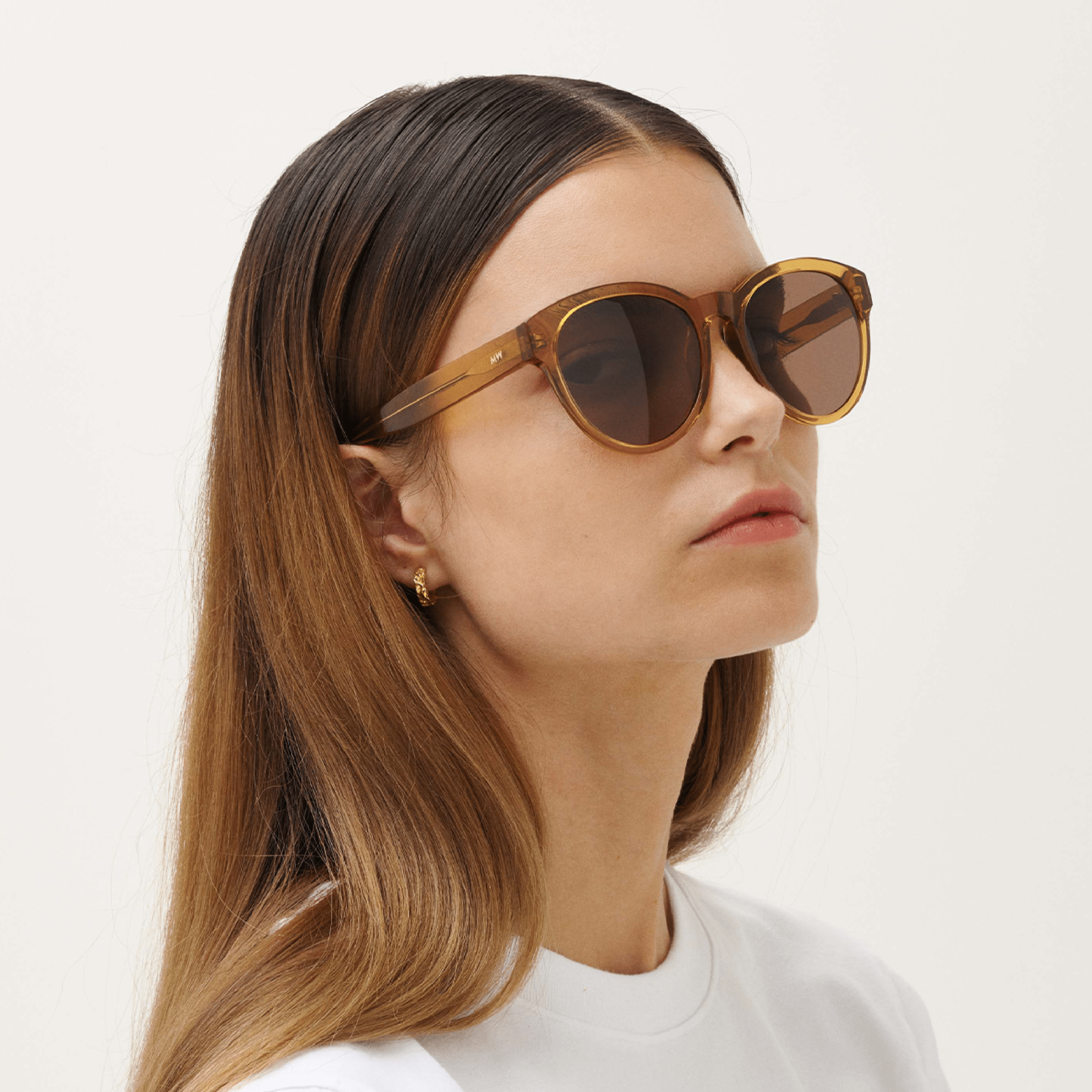 RITA Coffee Brown Sunglasses by Messy Weekend - PUNCH Watch & Eyewear - MESSY WEEKEND