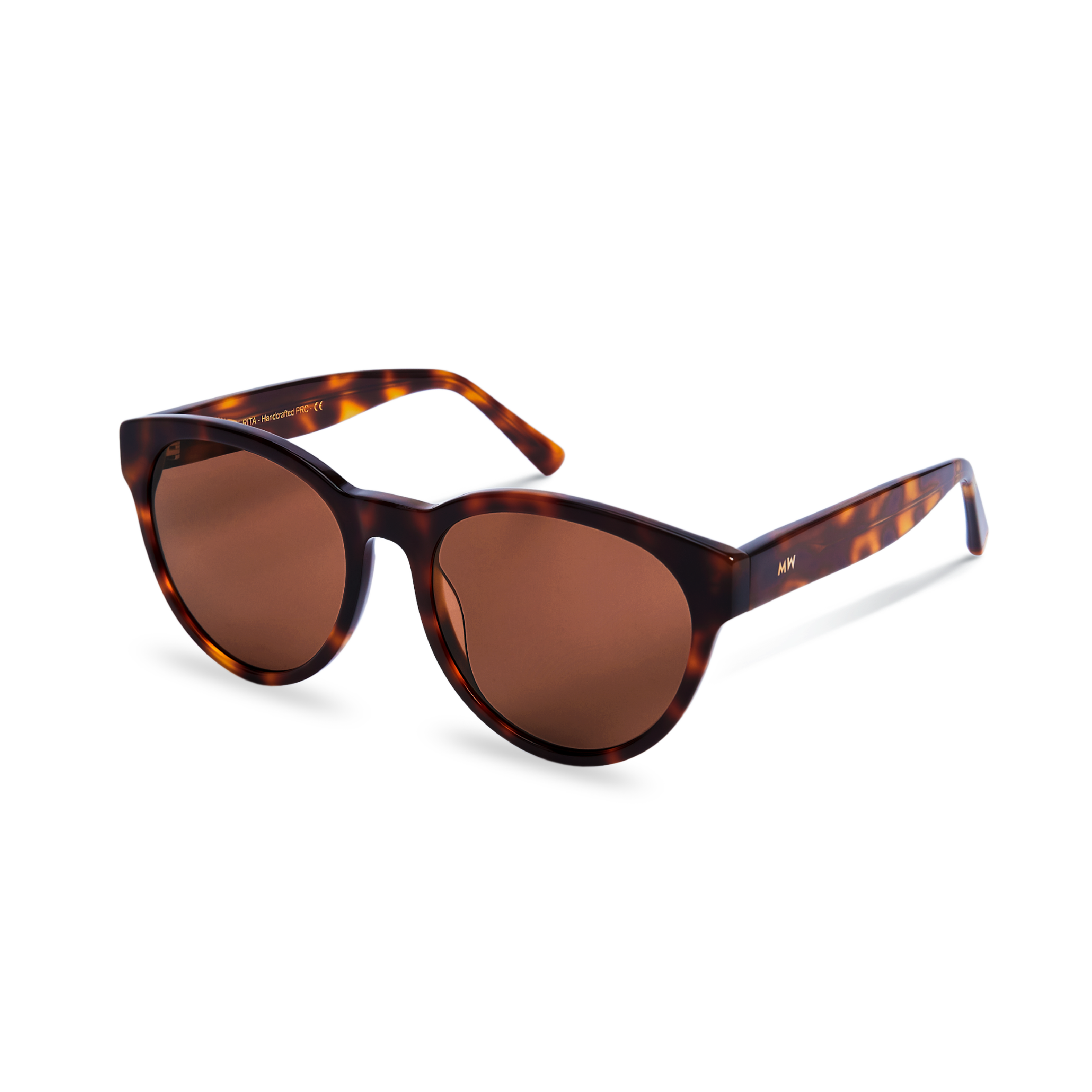 RITA Tortoise Brown Sunglasses by Messy Weekend - Punch Watch Design 