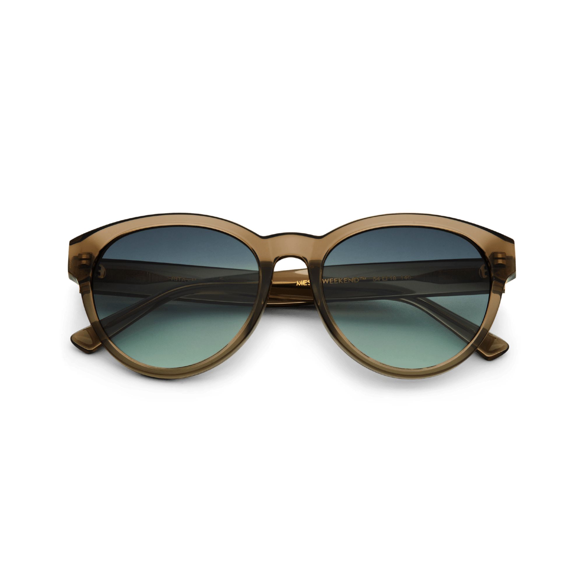 RITA Bottle Green Sunglasses by Messy Weekend - PUNCH Watch & Eyewear - MESSY WEEKEND