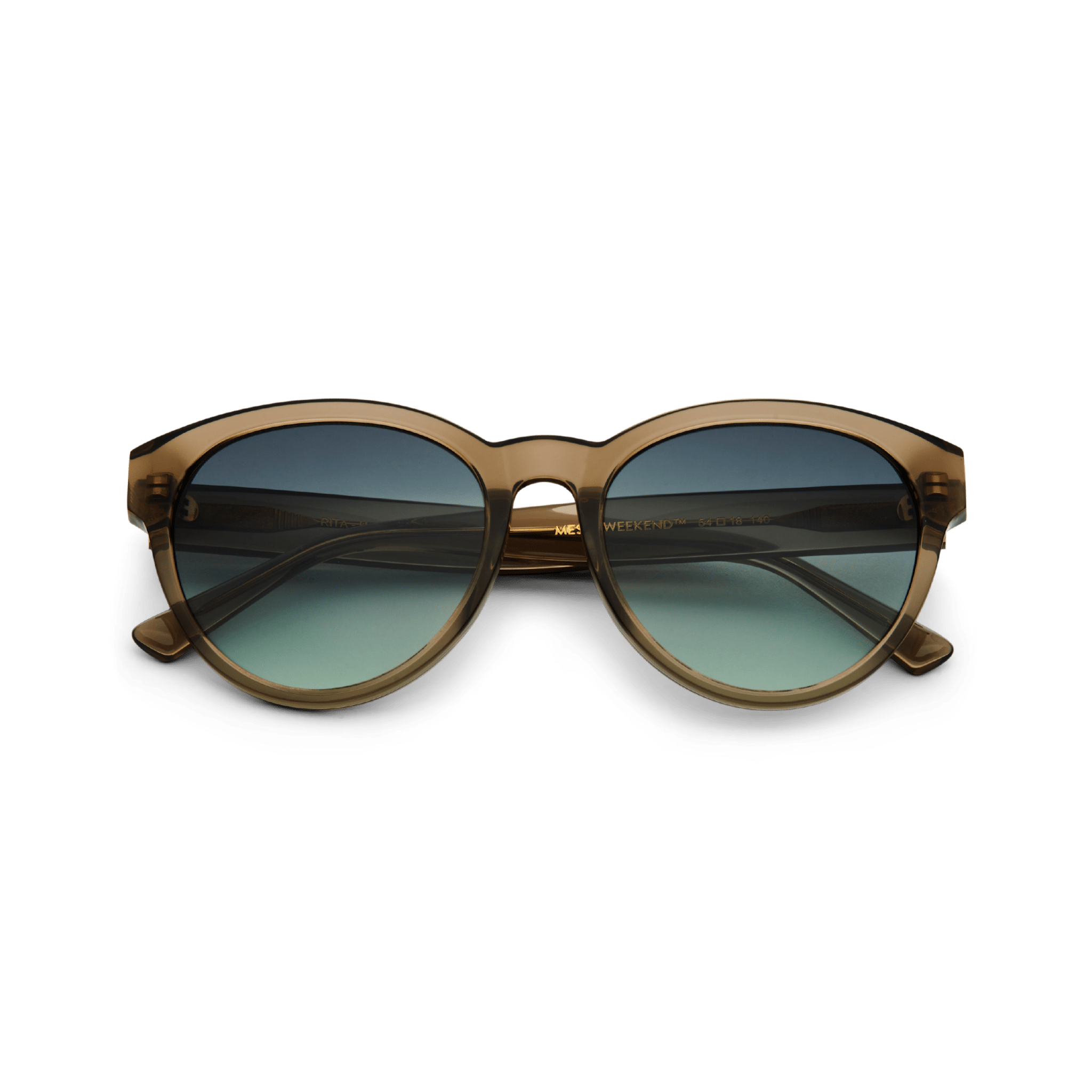 RITA Bottle Green Sunglasses by Messy Weekend - PUNCH Watch & Eyewear - MESSY WEEKEND