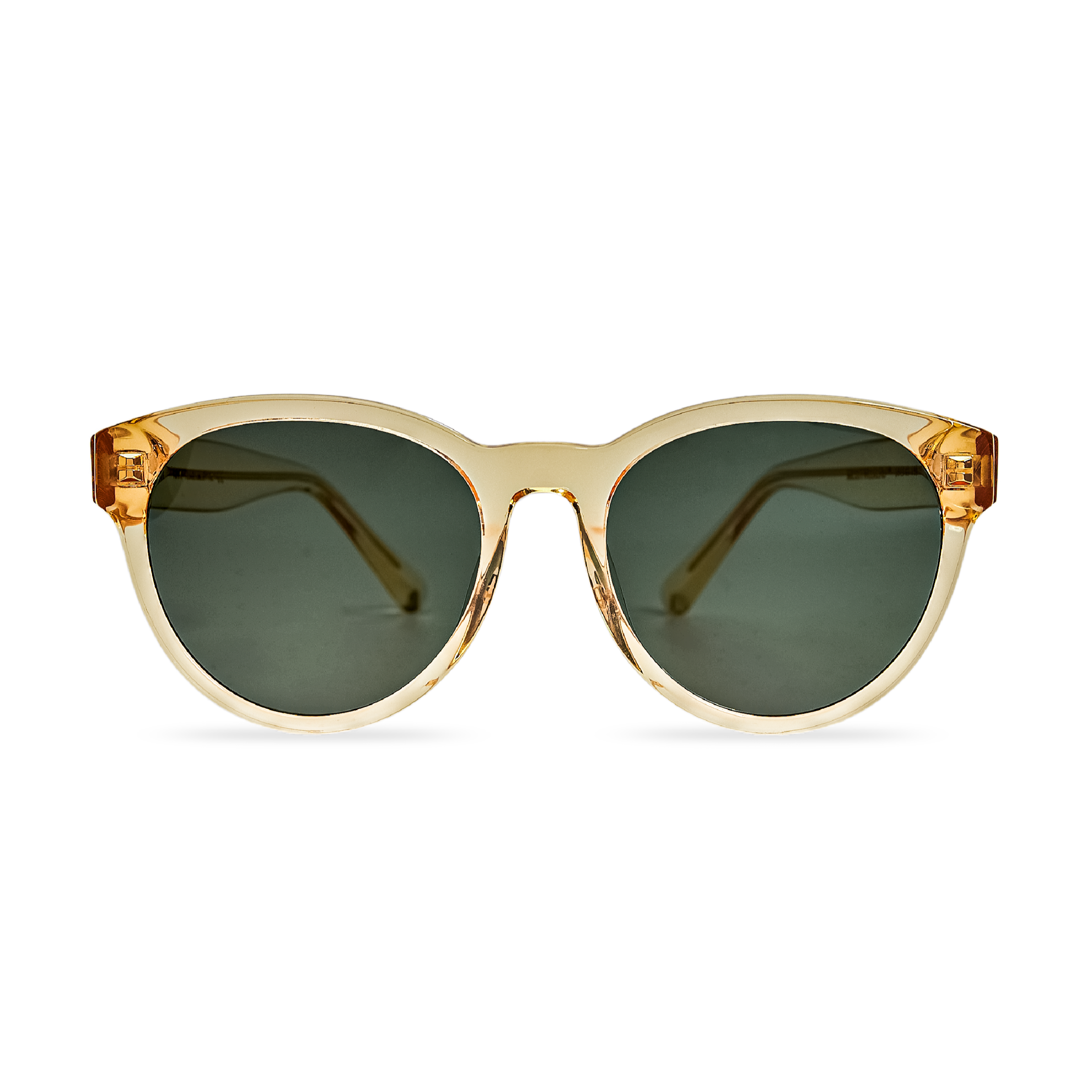 RITA Champagne Green Sunglasses by Messy Weekend - Punch Watch Design 