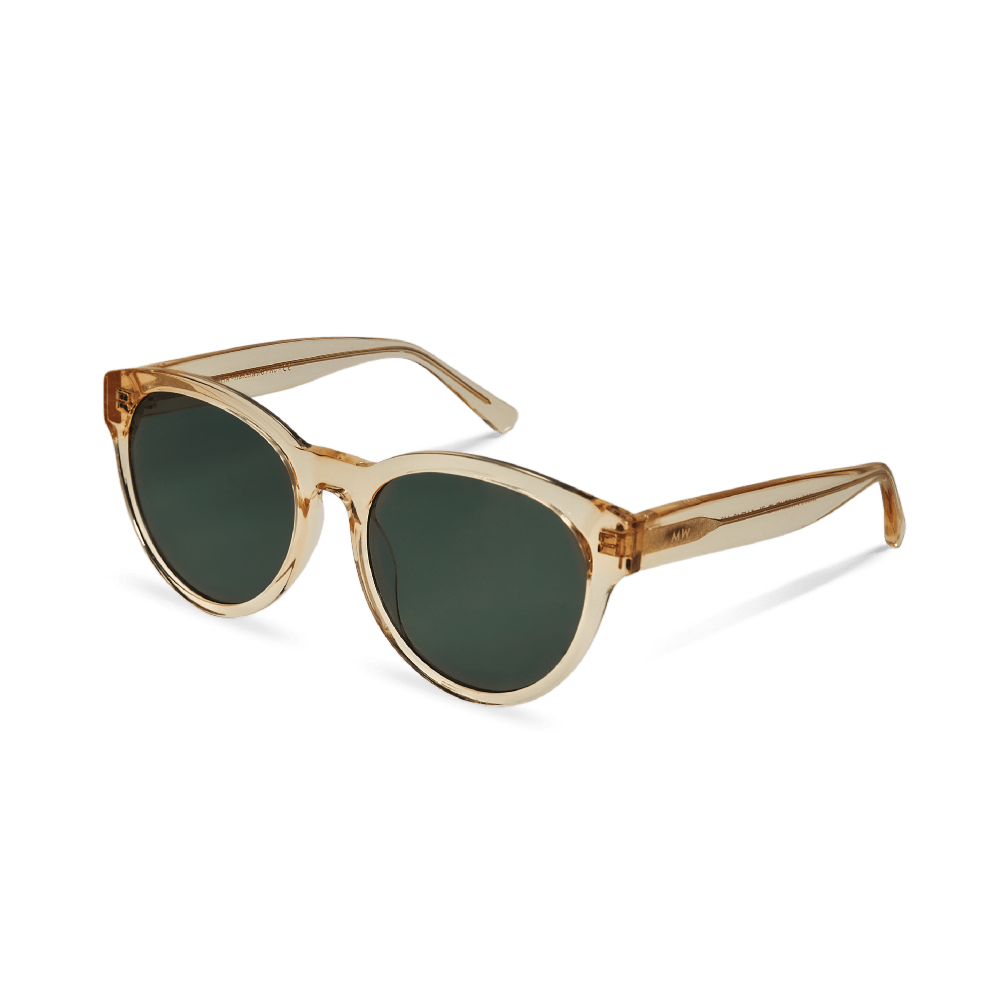 RITA Champagne Green Sunglasses by Messy Weekend - PUNCH Watch & Eyewear - MESSY WEEKEND