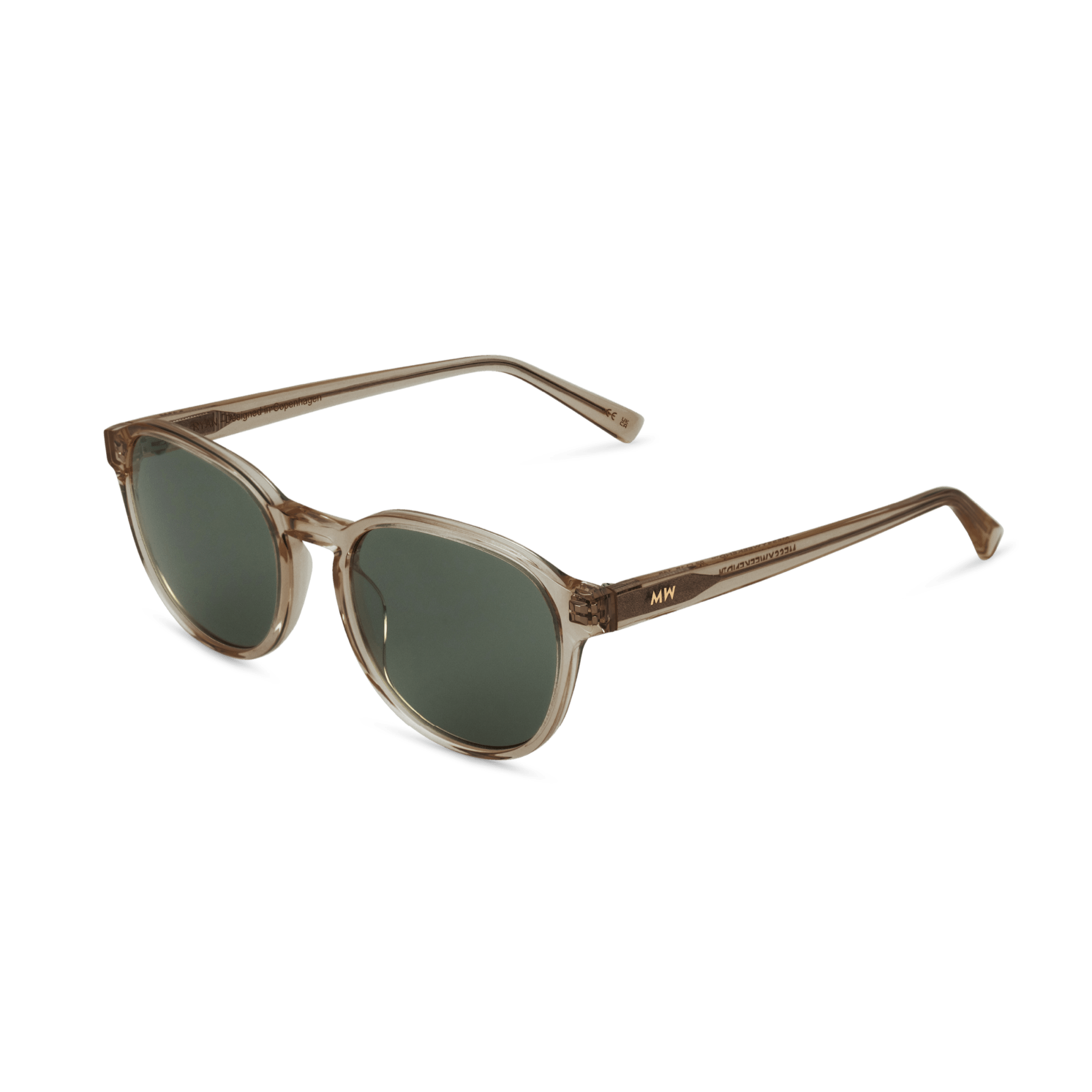 RYAN Bottle Green Sunglasses by Messy Weekend - PUNCH Watch & Eyewear - MESSY WEEKEND