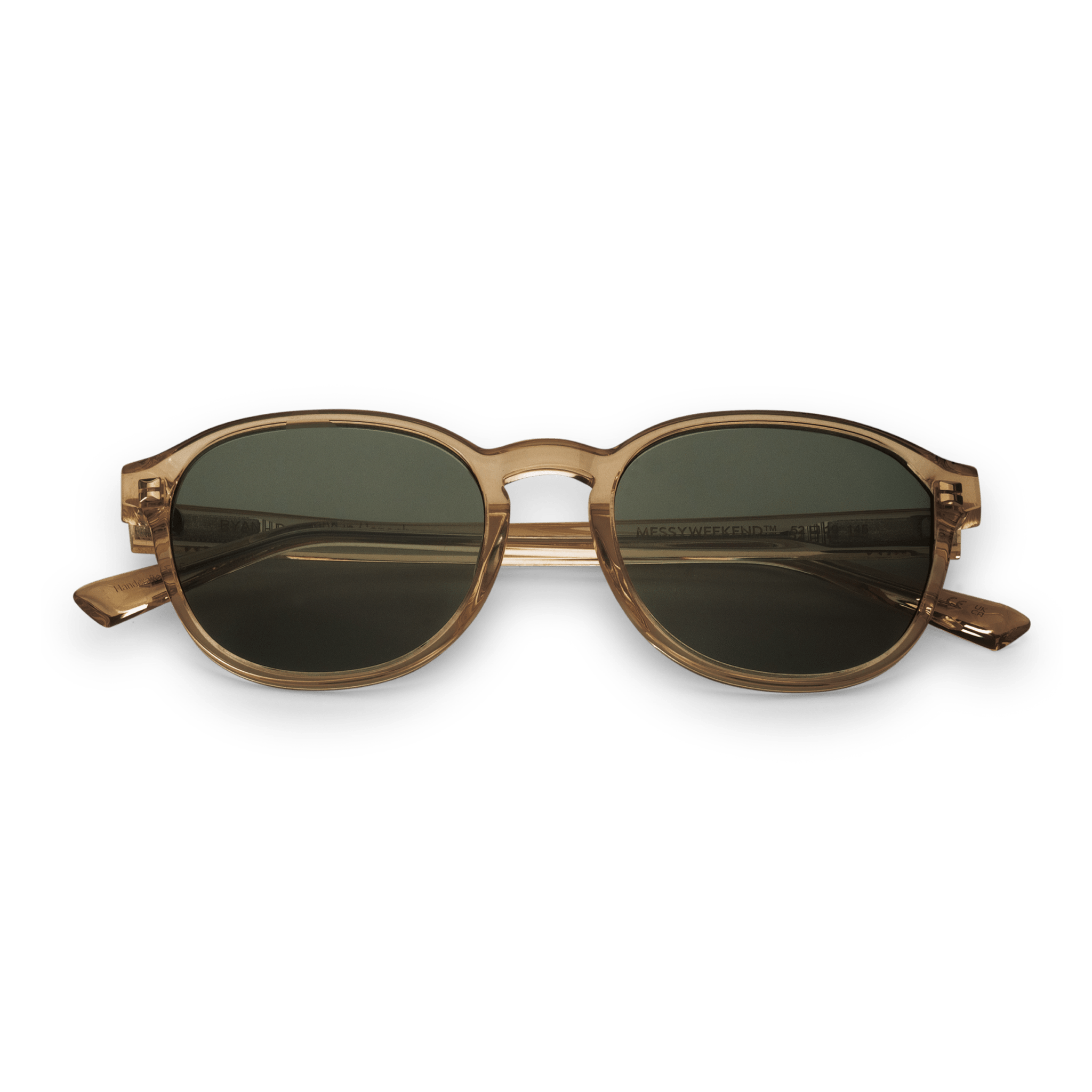 RYAN Bottle Green Sunglasses by Messy Weekend - PUNCH Watch & Eyewear - MESSY WEEKEND