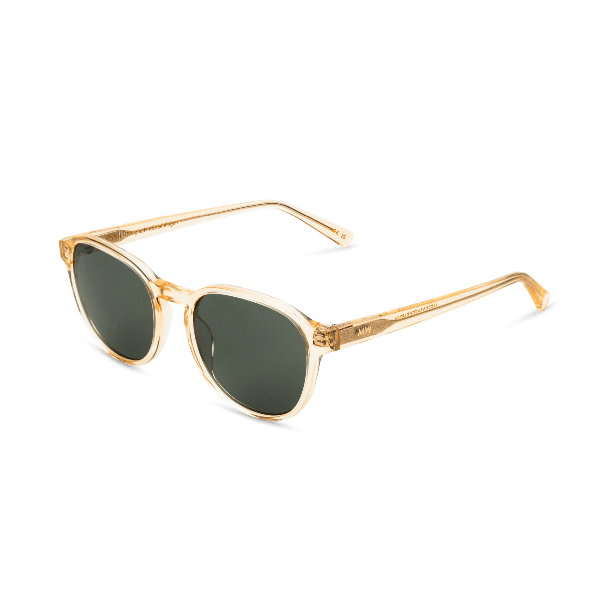 RYAN Champagne Green Sunglasses by Messy Weekend - PUNCH Watch & Eyewear - MESSY WEEKEND
