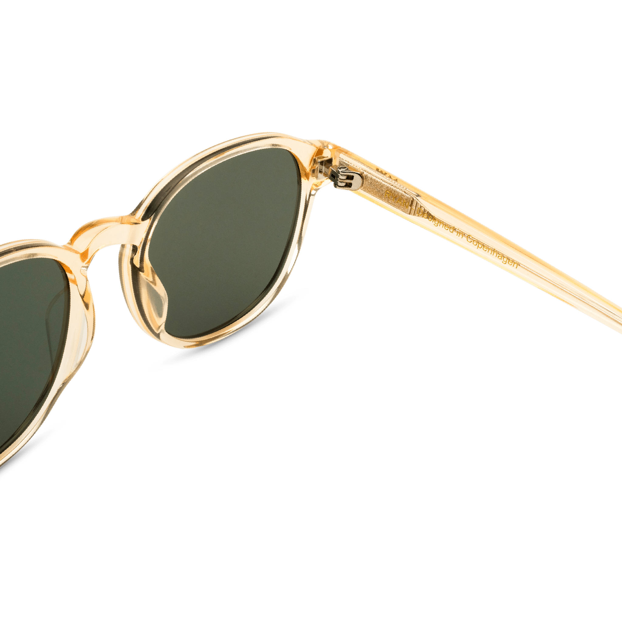 RYAN Champagne Green Sunglasses by Messy Weekend - PUNCH Watch & Eyewear - MESSY WEEKEND