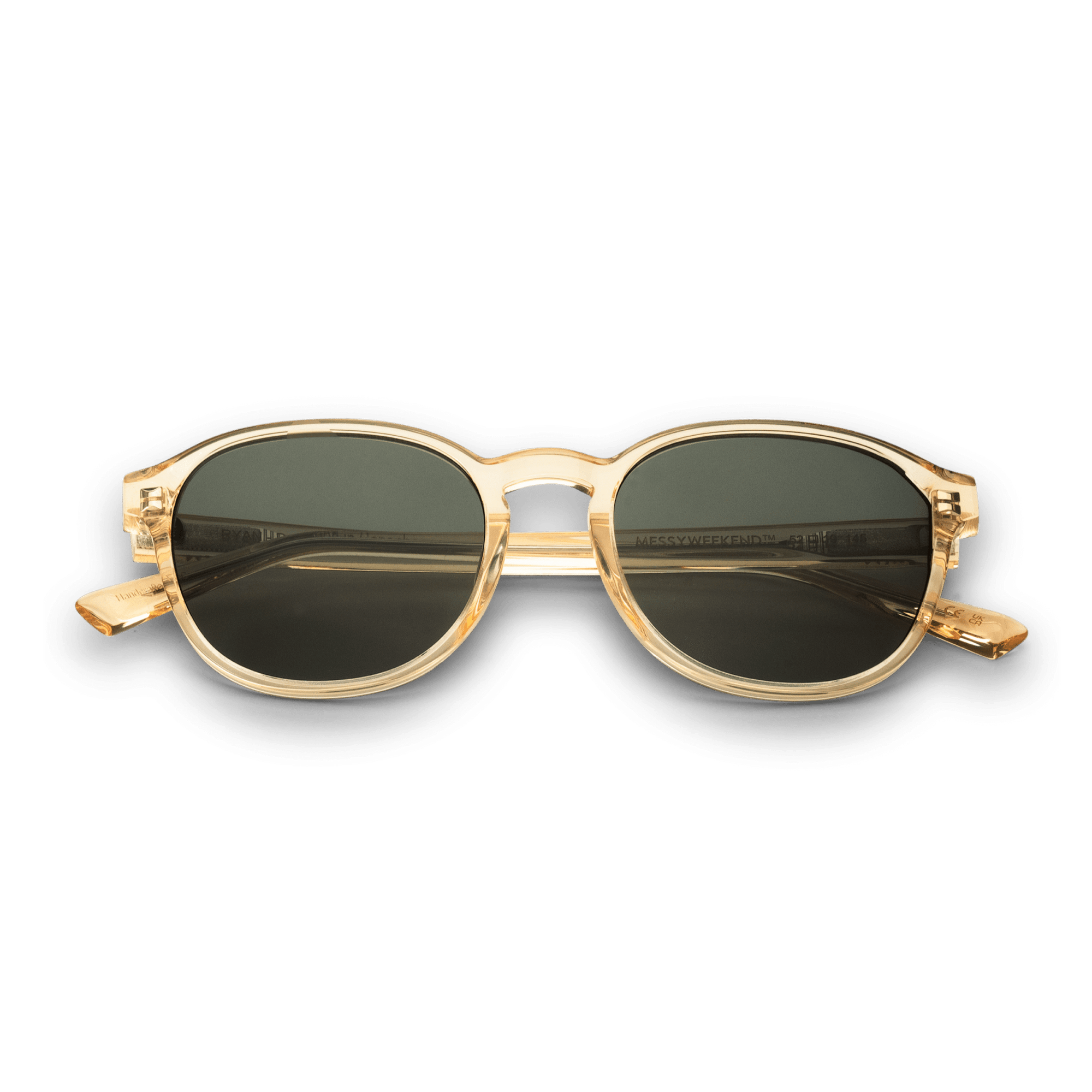 RYAN Champagne Green Sunglasses by Messy Weekend - PUNCH Watch & Eyewear - MESSY WEEKEND