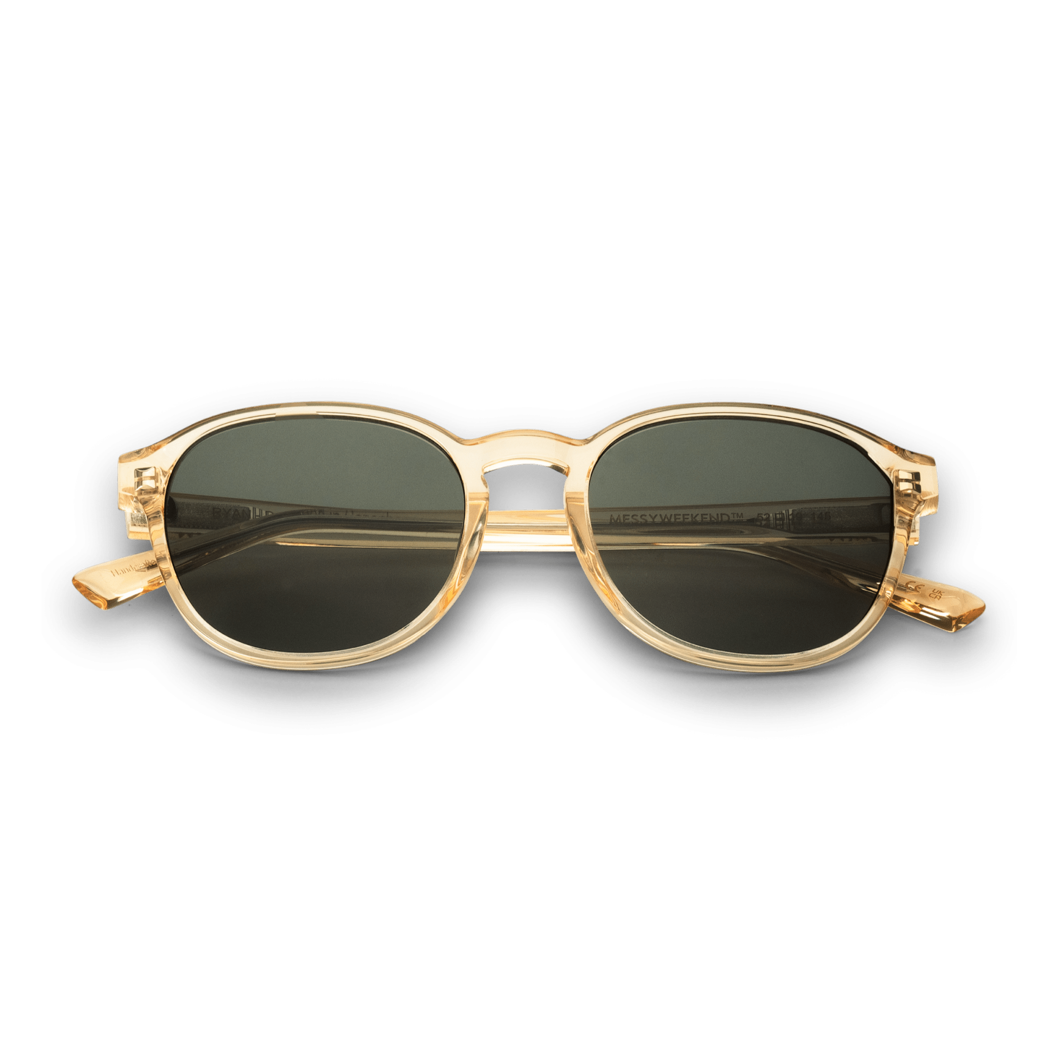 RYAN Champagne Green Sunglasses by Messy Weekend - PUNCH Watch & Eyewear - MESSY WEEKEND