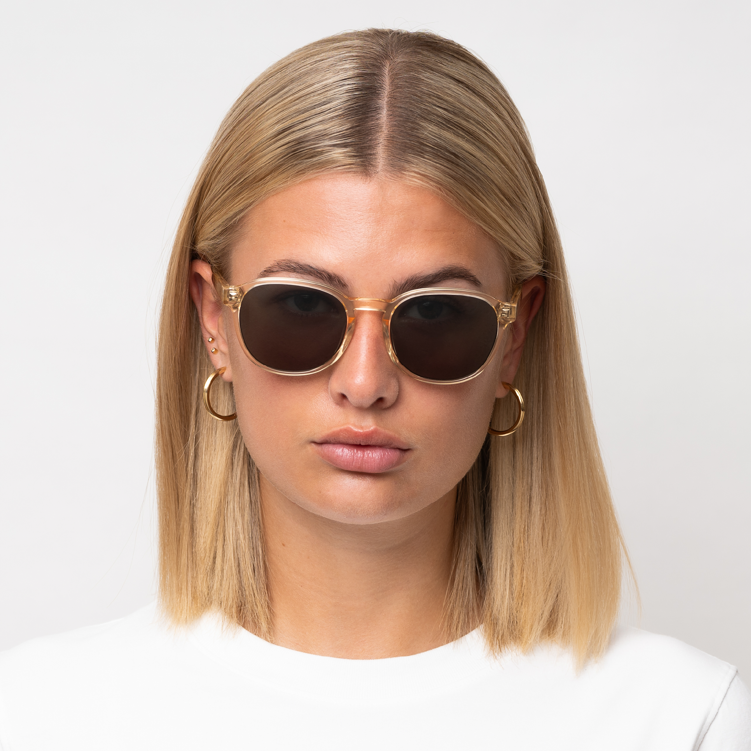 RYAN Champagne Green Sunglasses by Messy Weekend - PUNCH Watch & Eyewear 