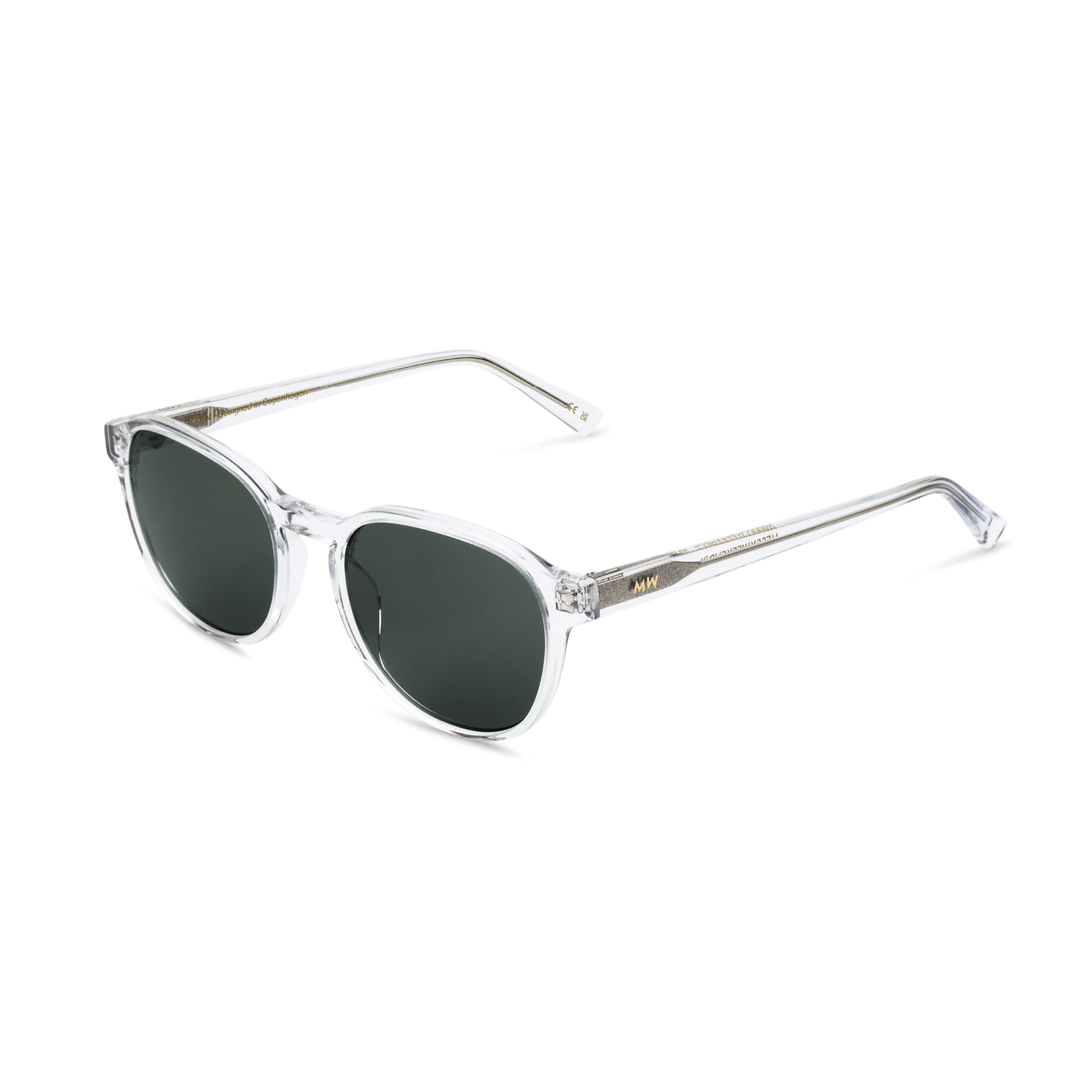RYAN Crystal Green Sunglasses by Messy Weekend - PUNCH Watch & Eyewear - MESSY WEEKEND