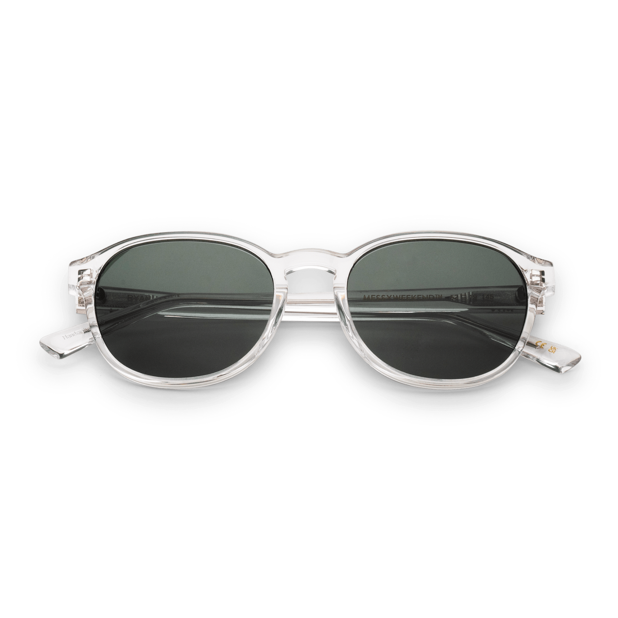 RYAN Crystal Green Sunglasses by Messy Weekend - PUNCH Watch & Eyewear - MESSY WEEKEND