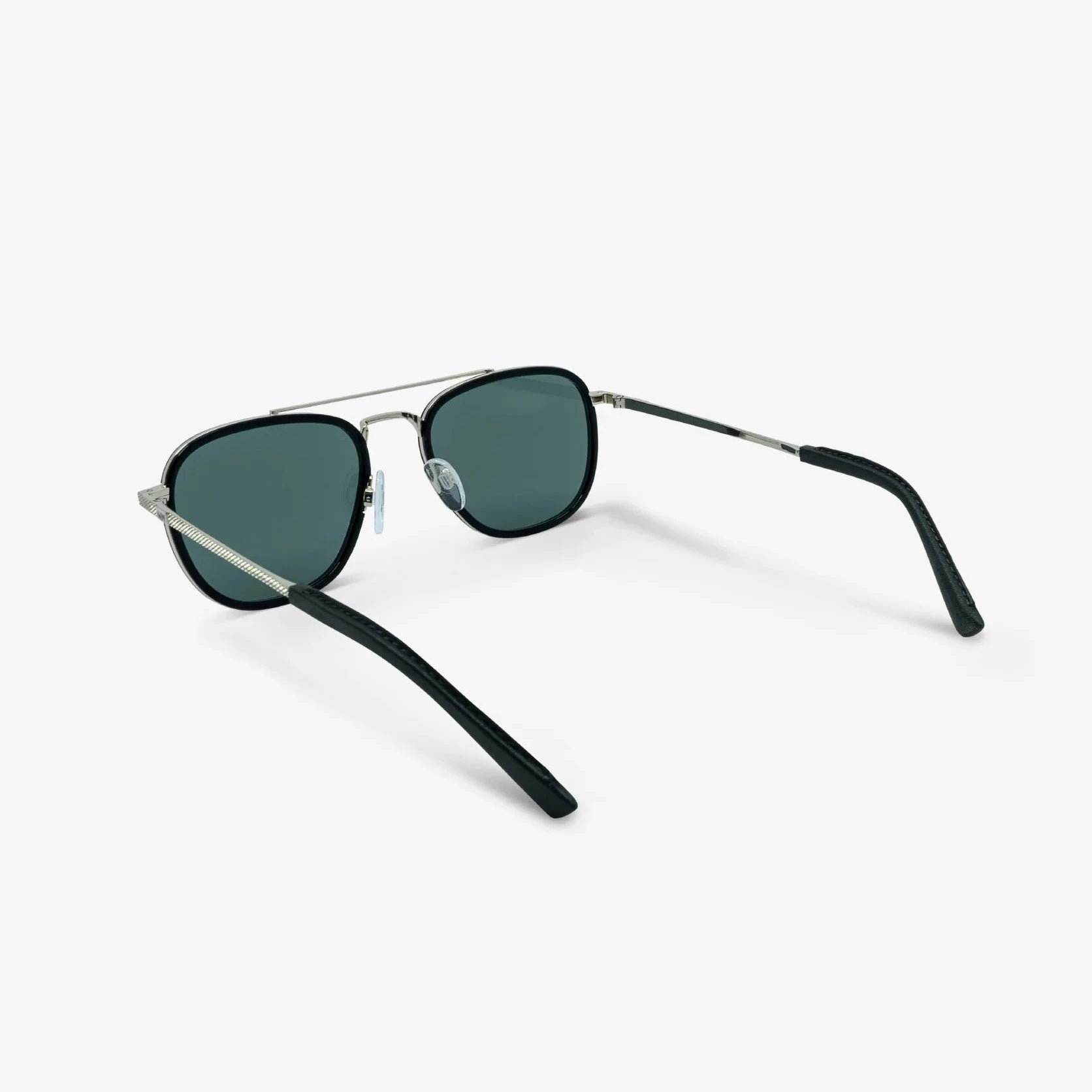 QUENTIN Silver Green Sunglasses by Messy Weekend - PUNCH Watch & Eyewear - MESSY WEEKEND