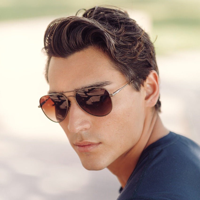 MAXWELL Polarized Unisex Aviator Sunglasses in Woodland by WMP Eyewear - PUNCH Watch & Eyewear - WMP Eyewear