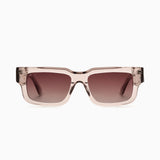 Rectangular Polarised Sunglasses - TrueVivid Solen l Beige Crystal