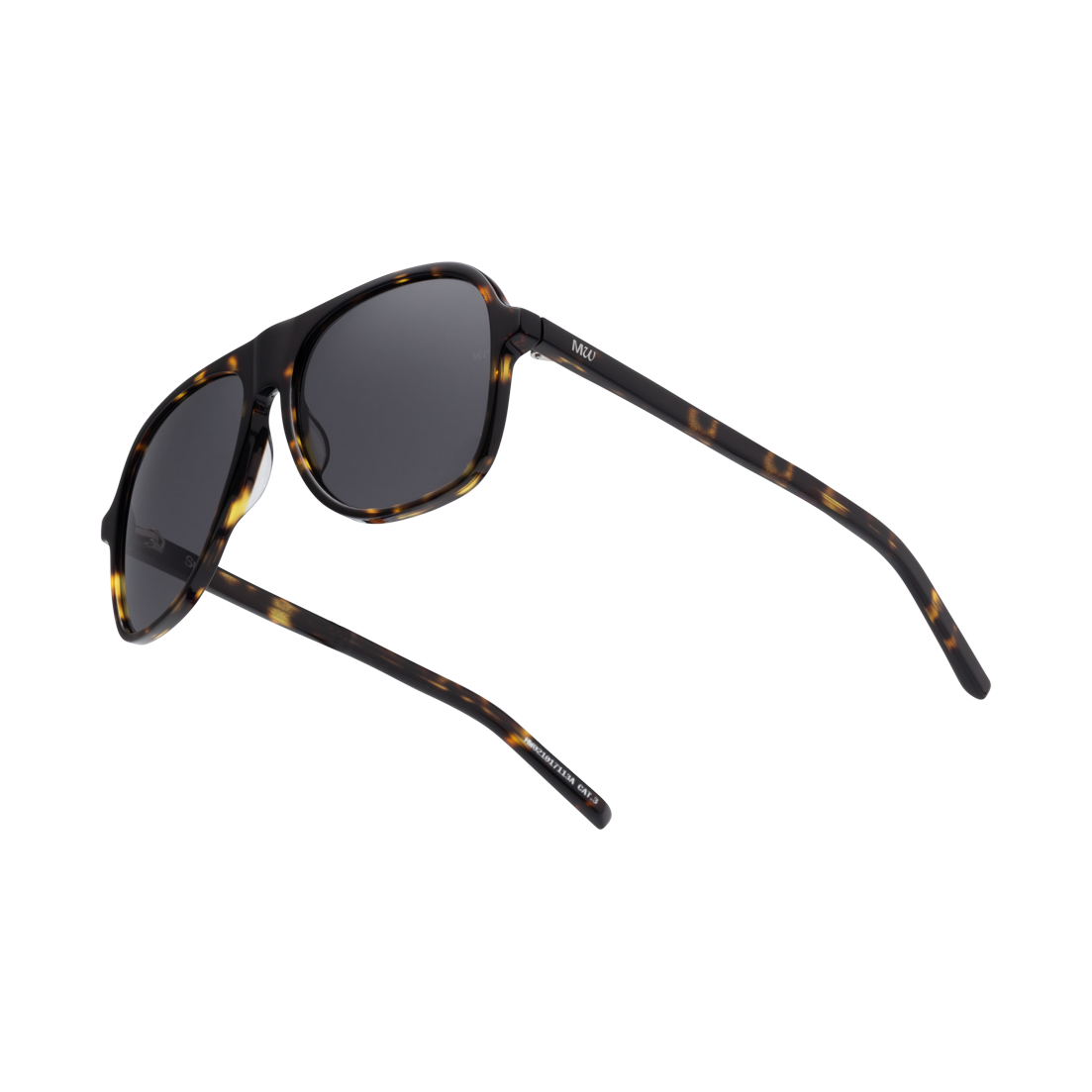 SUMI Oversized Aviator Acetate Sunglasses Dark Tortoise by Messy Weekend