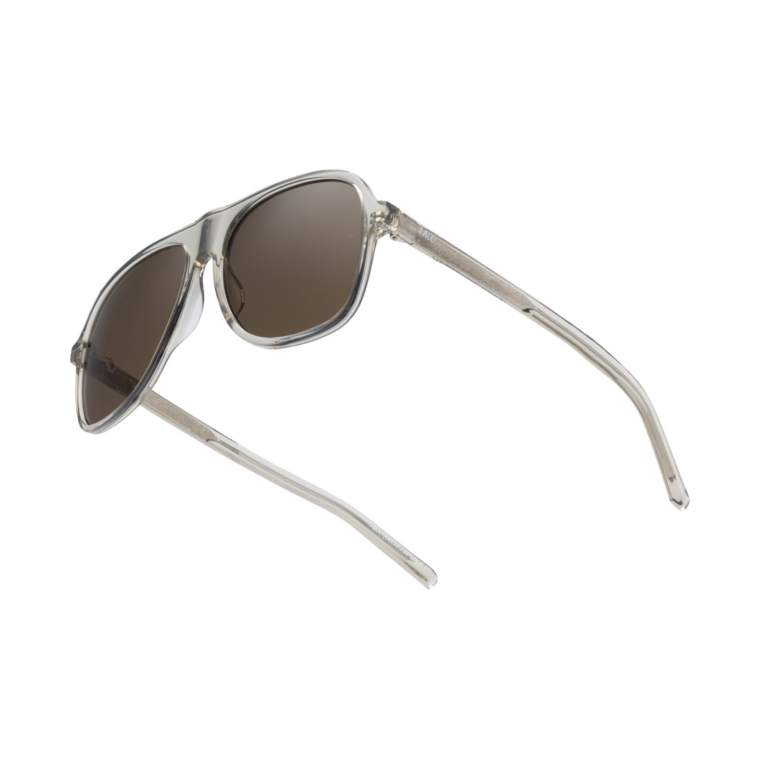 SUMI Oversized Aviator Acetate Sunglasses in Clay by Messy Weekend