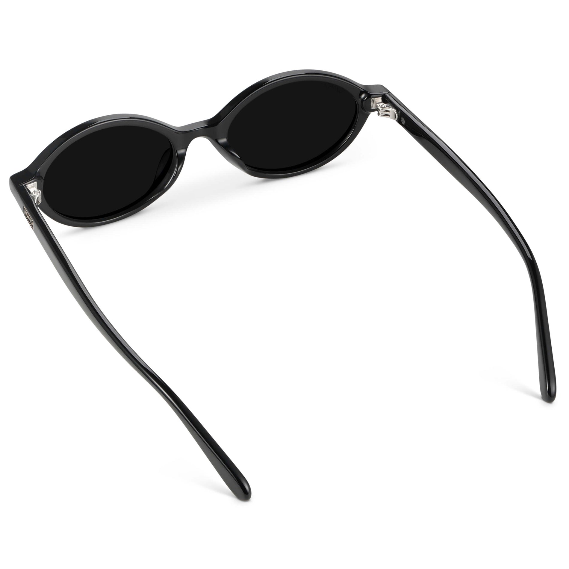 SELENE Vintage Oval Women's Sunglasses in Black by WMP Eyewear - PUNCH Watch & Eyewear - WMP Eyewear