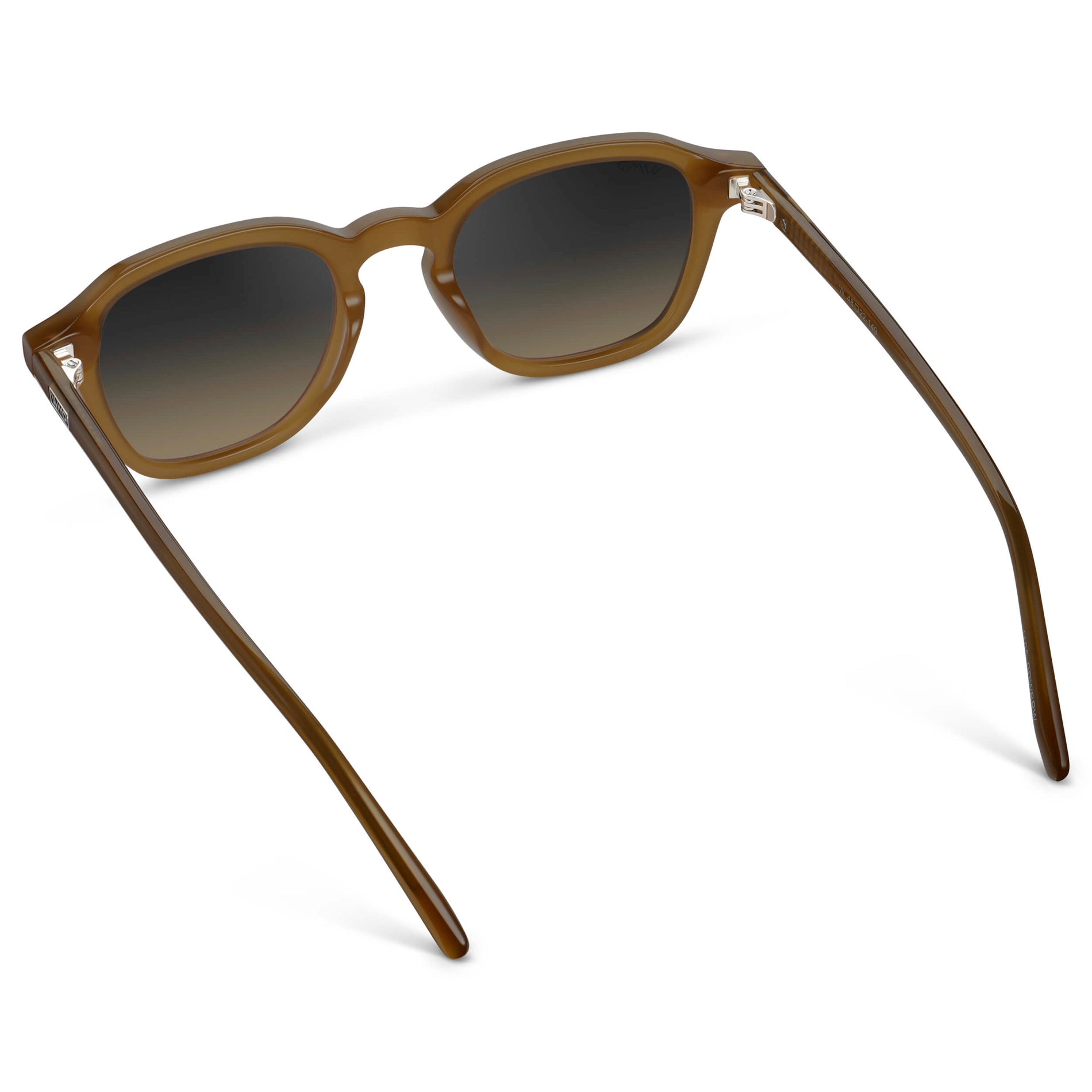 SILAS Polarized Square Sunglasses in Dune Brown by WMP Eyewear - PUNCH Watch & Eyewear - WMP Eyewear
