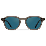 SILAS Polarized Square Sunglasses in Crystal Gunmetal by WMP Eyewear