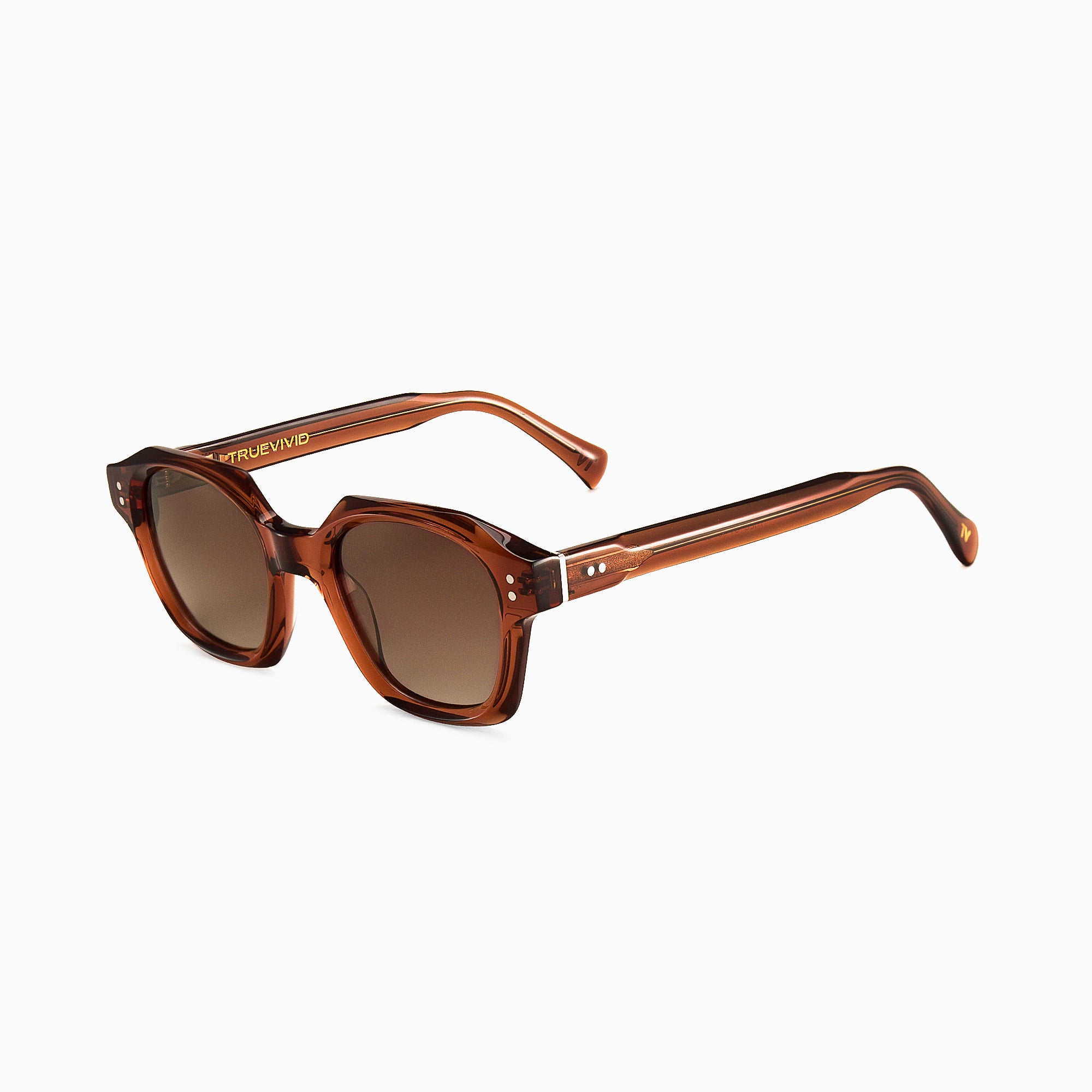 THEO Polarised Sunglasses, Unisex, Brown by TrueVivid - PUNCH Watch & Eyewear - TRUEVIVID