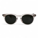 Round Polarised Sunglasses - TrueVivid Alva l Clear Crystal