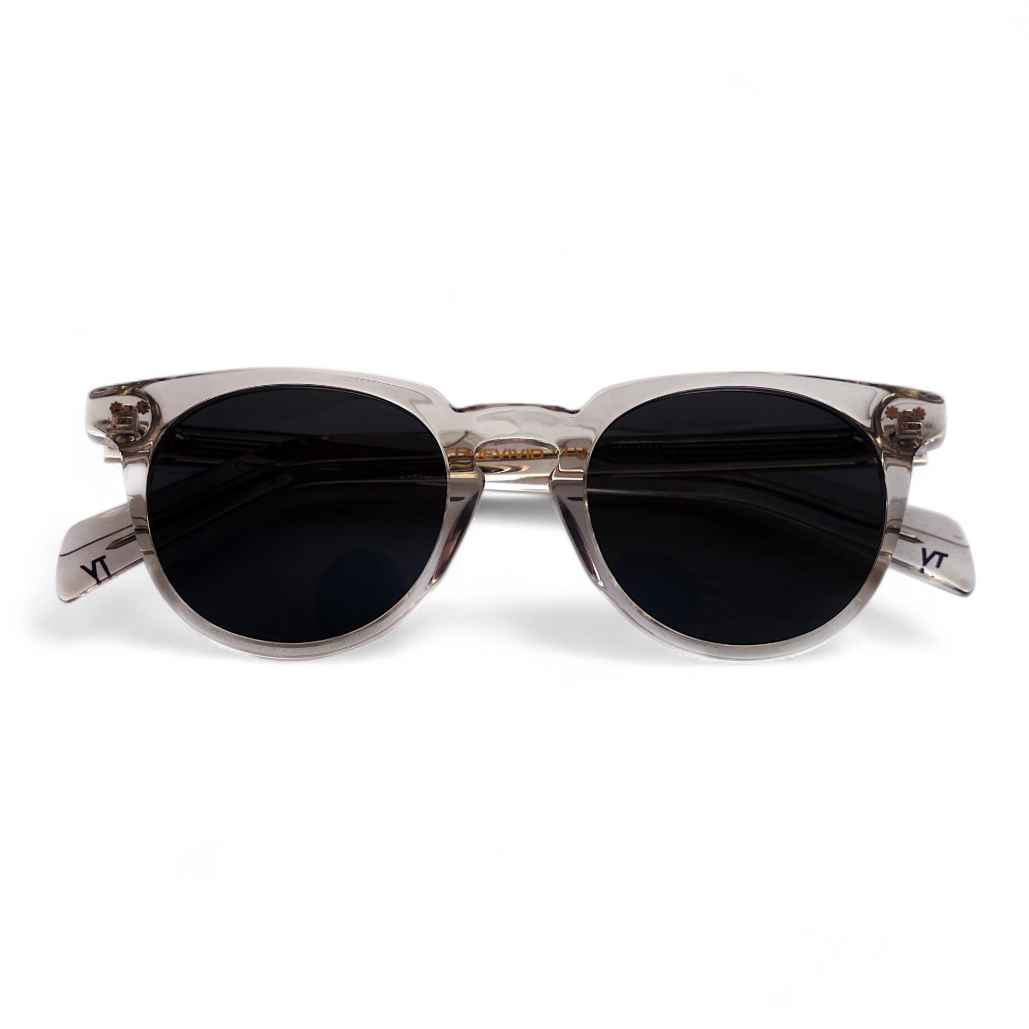 ALVA Crystal Round Retro Polarised Sunglasses, Grey Lens by TrueVivid - PUNCH Watch & Eyewear - TRUEVIVID