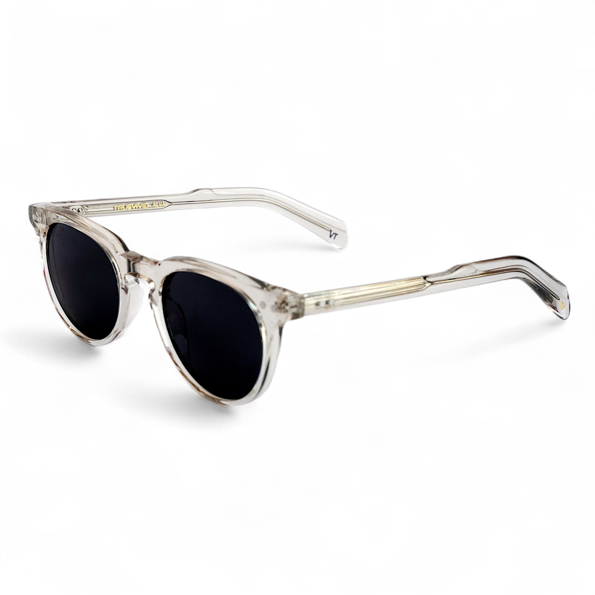 ALVA Crystal Round Retro Polarised Sunglasses, Grey Lens by TrueVivid - PUNCH Watch & Eyewear - TRUEVIVID