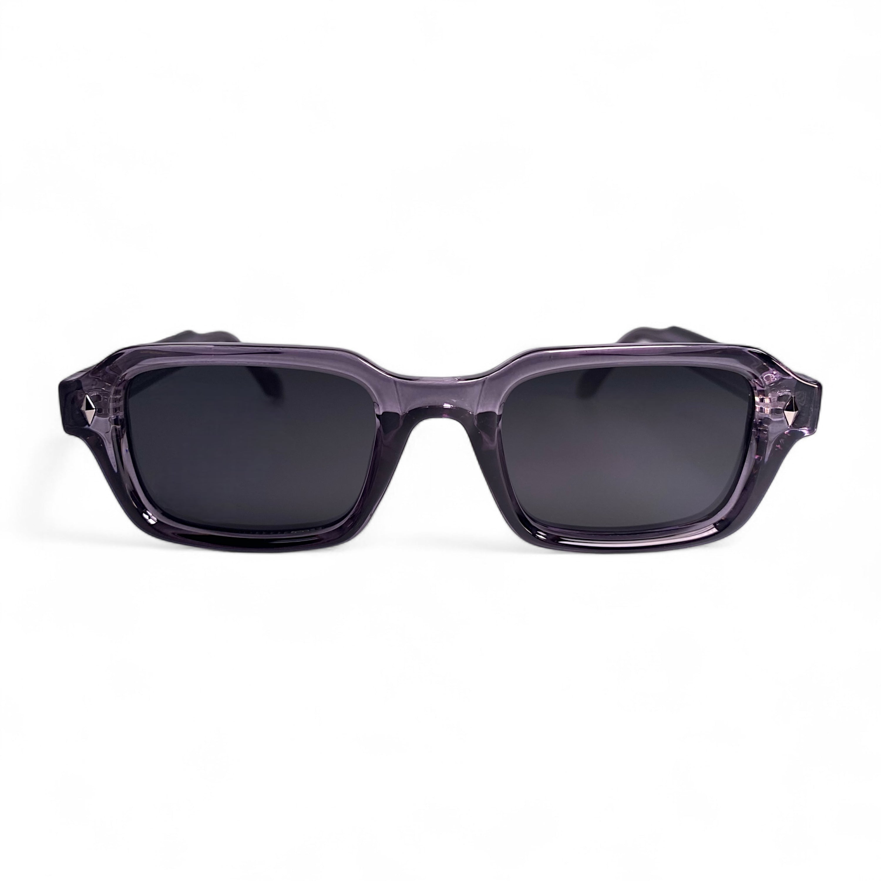 HAV Essentials Rectangular Sunglasses, Unisex, Slate Orchid, Black Lens by TrueVivid - PUNCH Watch & Eyewear 