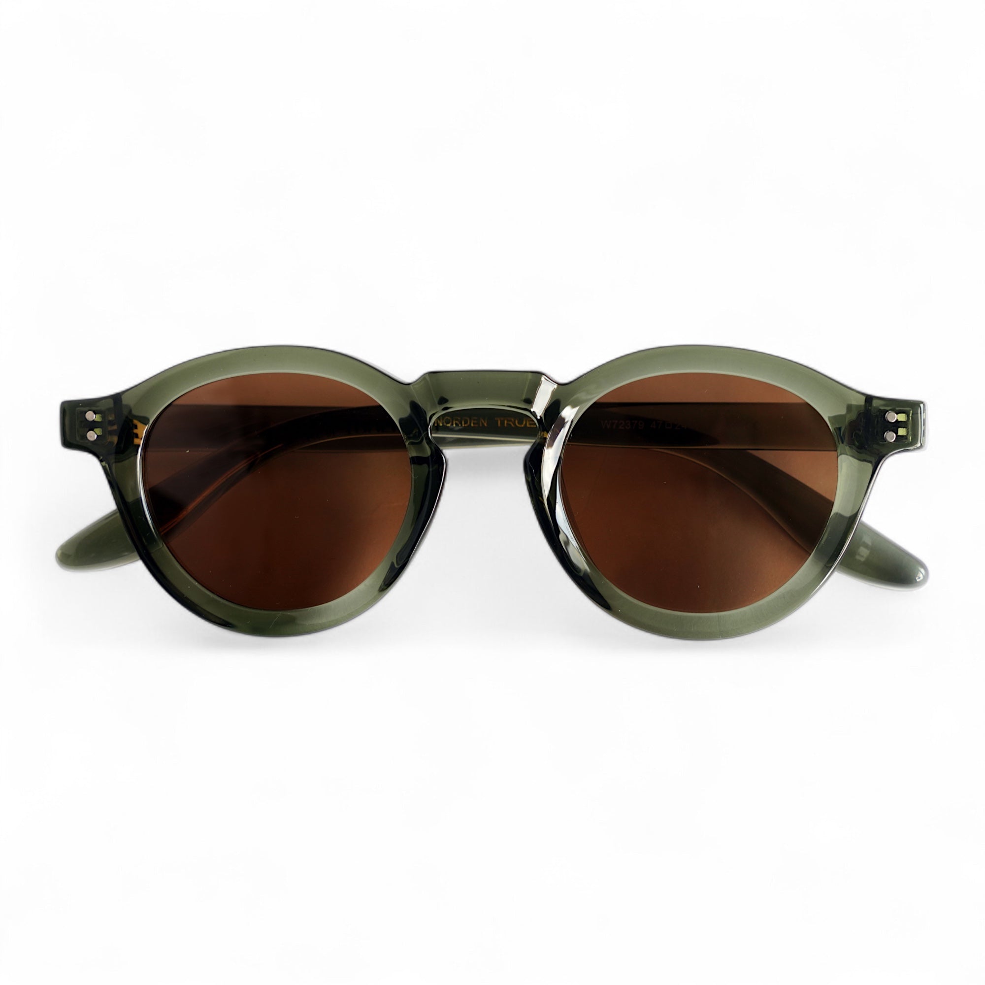 NORDEN, Essentials Polarised Sunglasses, Unisex, Moss Green, Brown Lens by TrueVivid - PUNCH Watch & Eyewear - TRUEVIVID